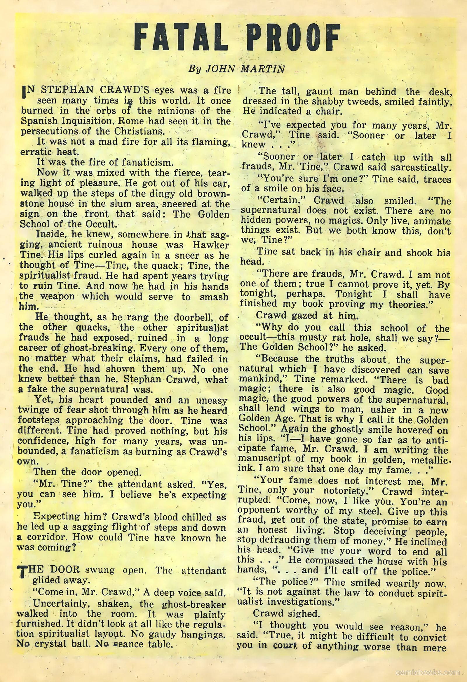 Strange Mysteries #12 (1953) — page 17