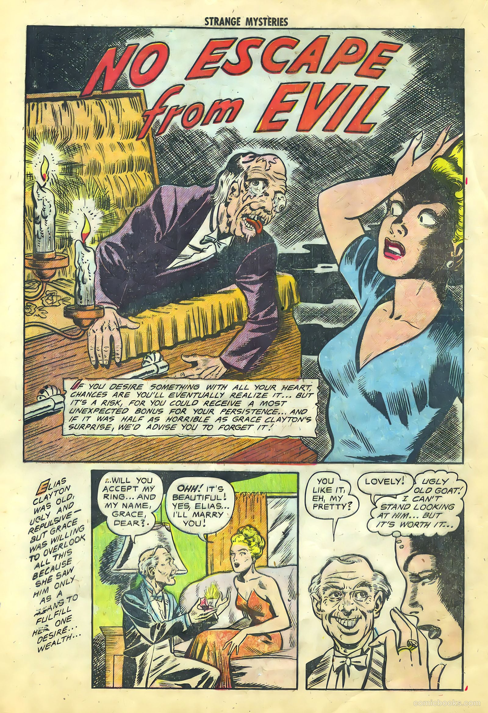 Strange Mysteries #12 (1953) — page 19