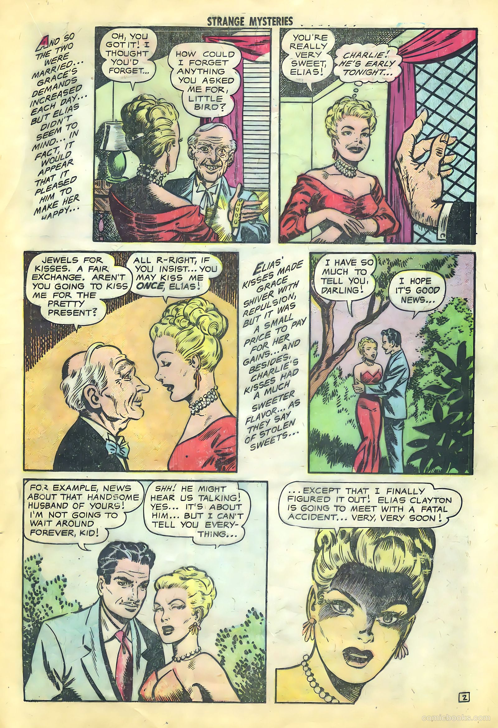 Strange Mysteries #12 (1953) — page 20
