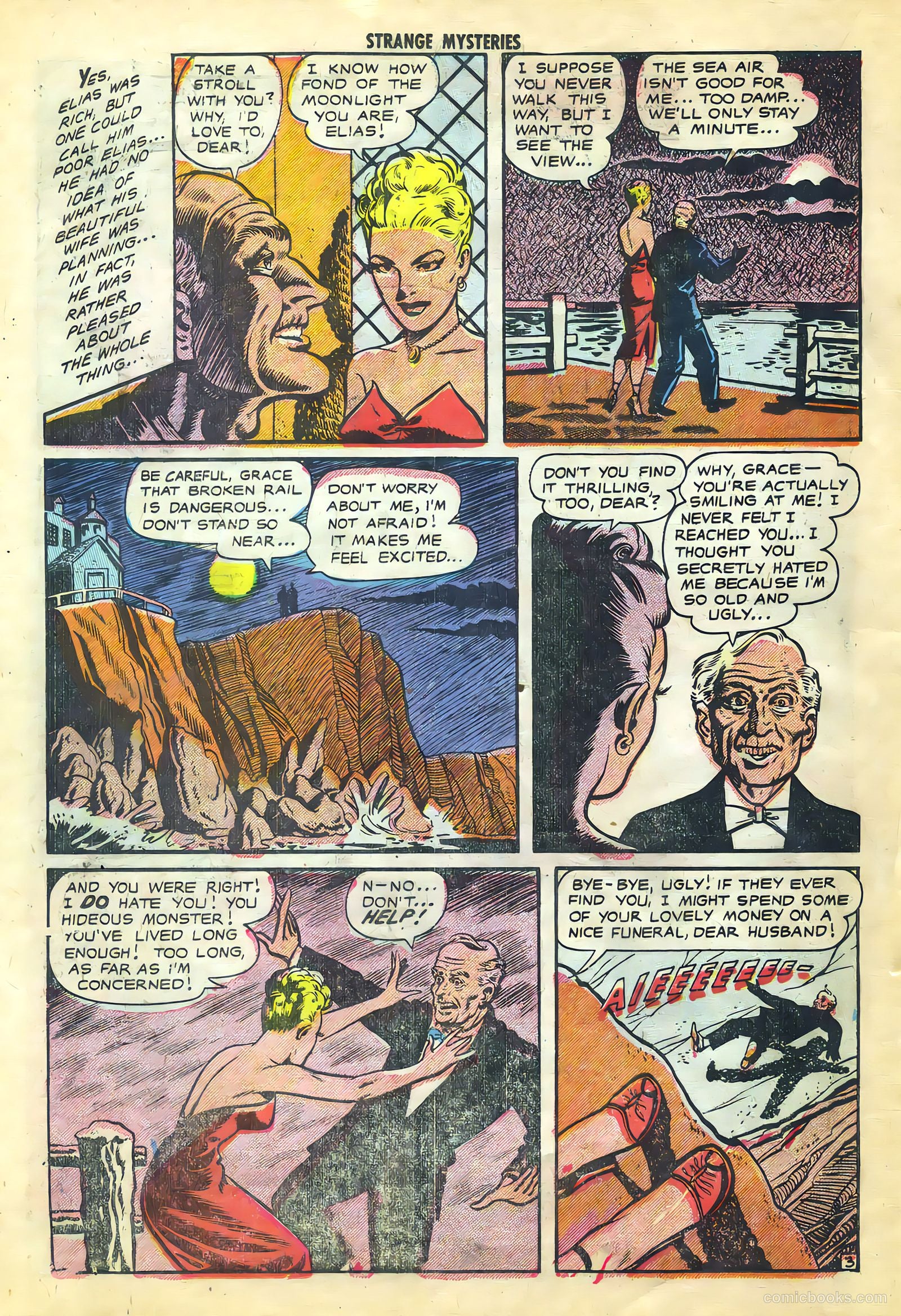 Strange Mysteries #12 (1953) — page 21