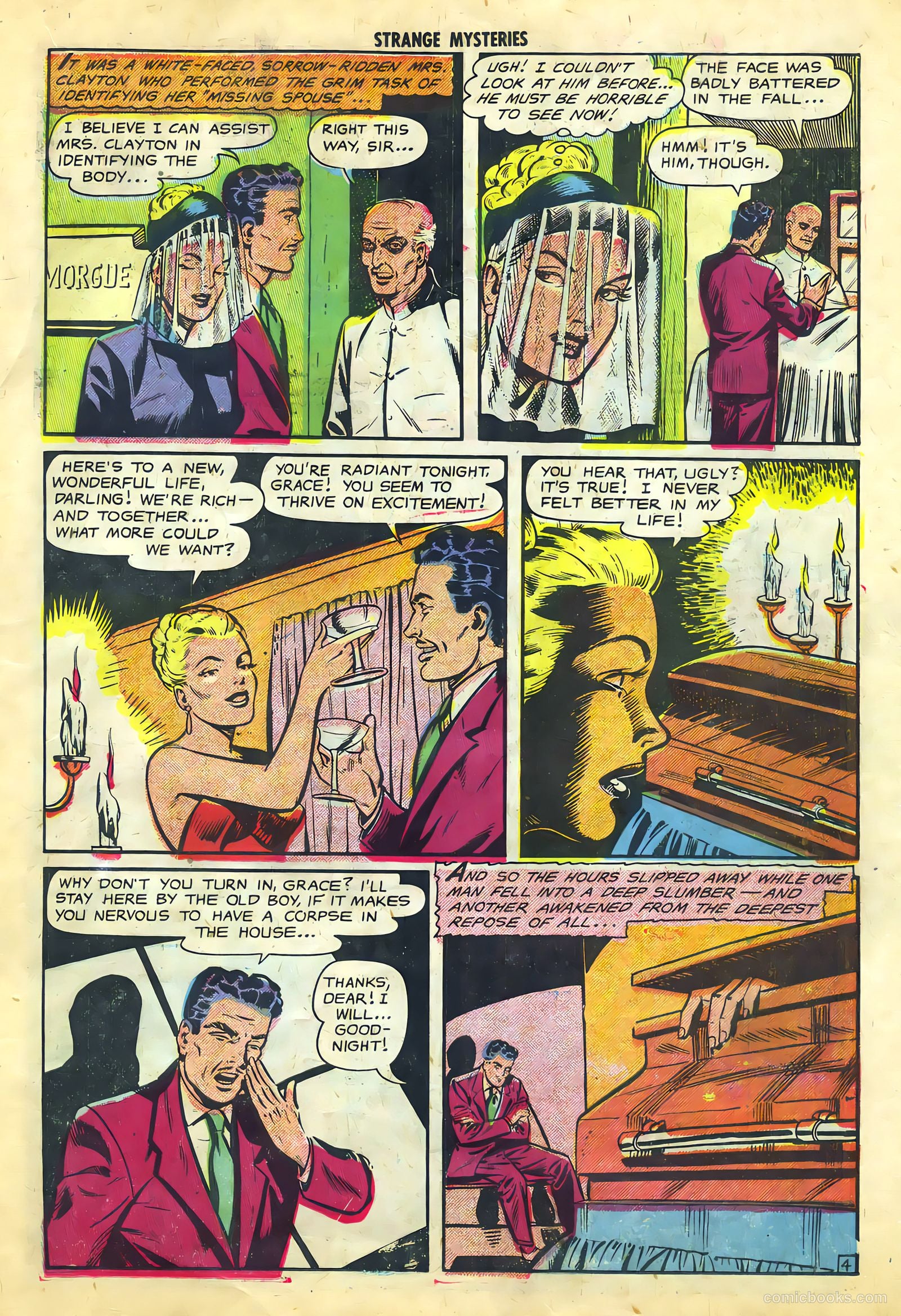 Strange Mysteries #12 (1953) — page 22