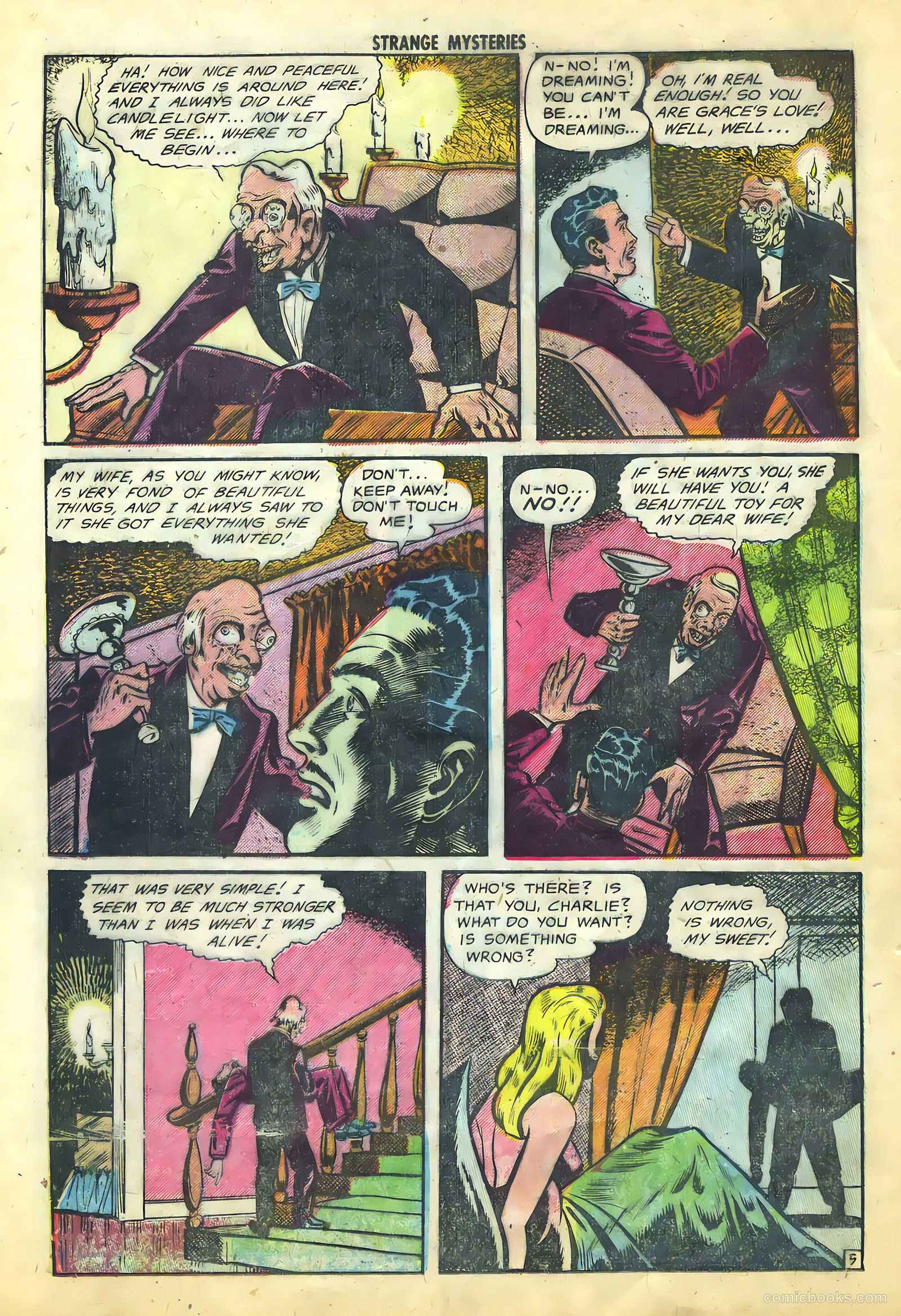 Strange Mysteries #12 (1953) — page 23