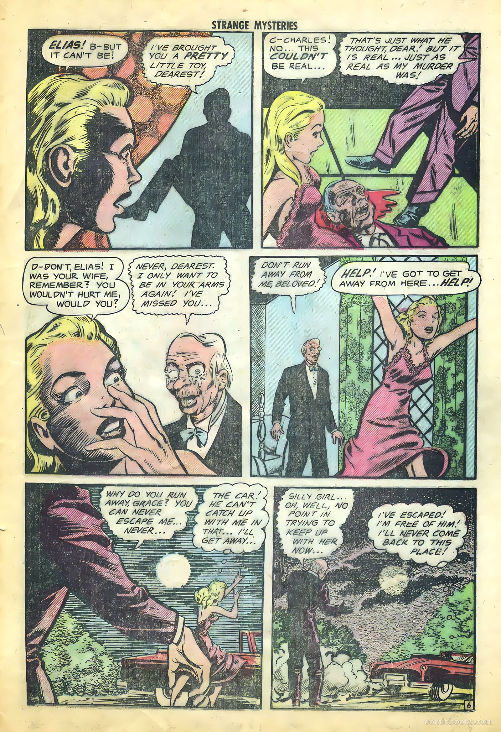 Strange Mysteries #12 (1953) — page 24