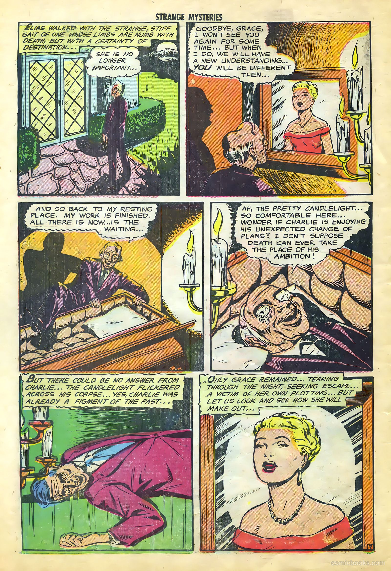 Strange Mysteries #12 (1953) — page 25