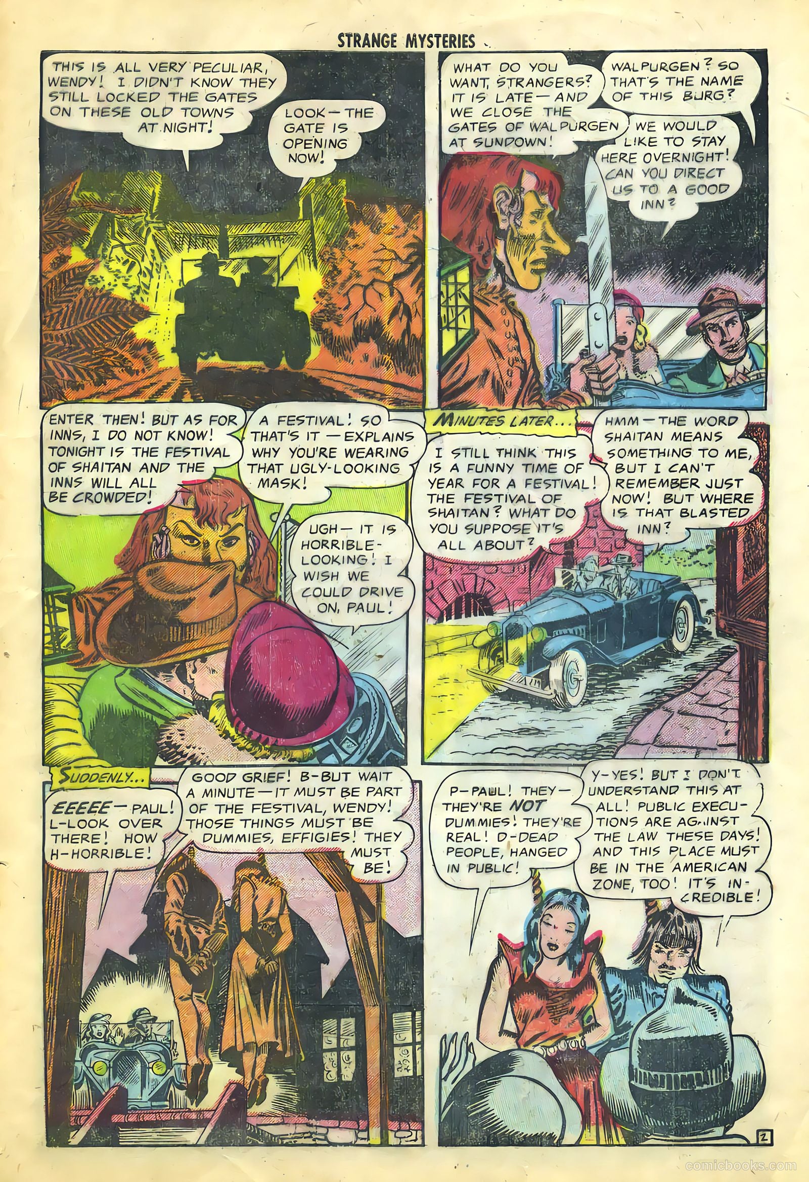 Strange Mysteries #12 (1953) — page 28