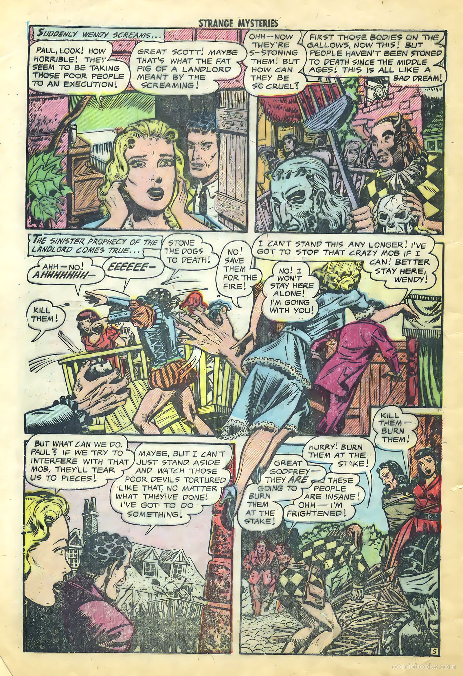 Strange Mysteries #12 (1953) — page 31