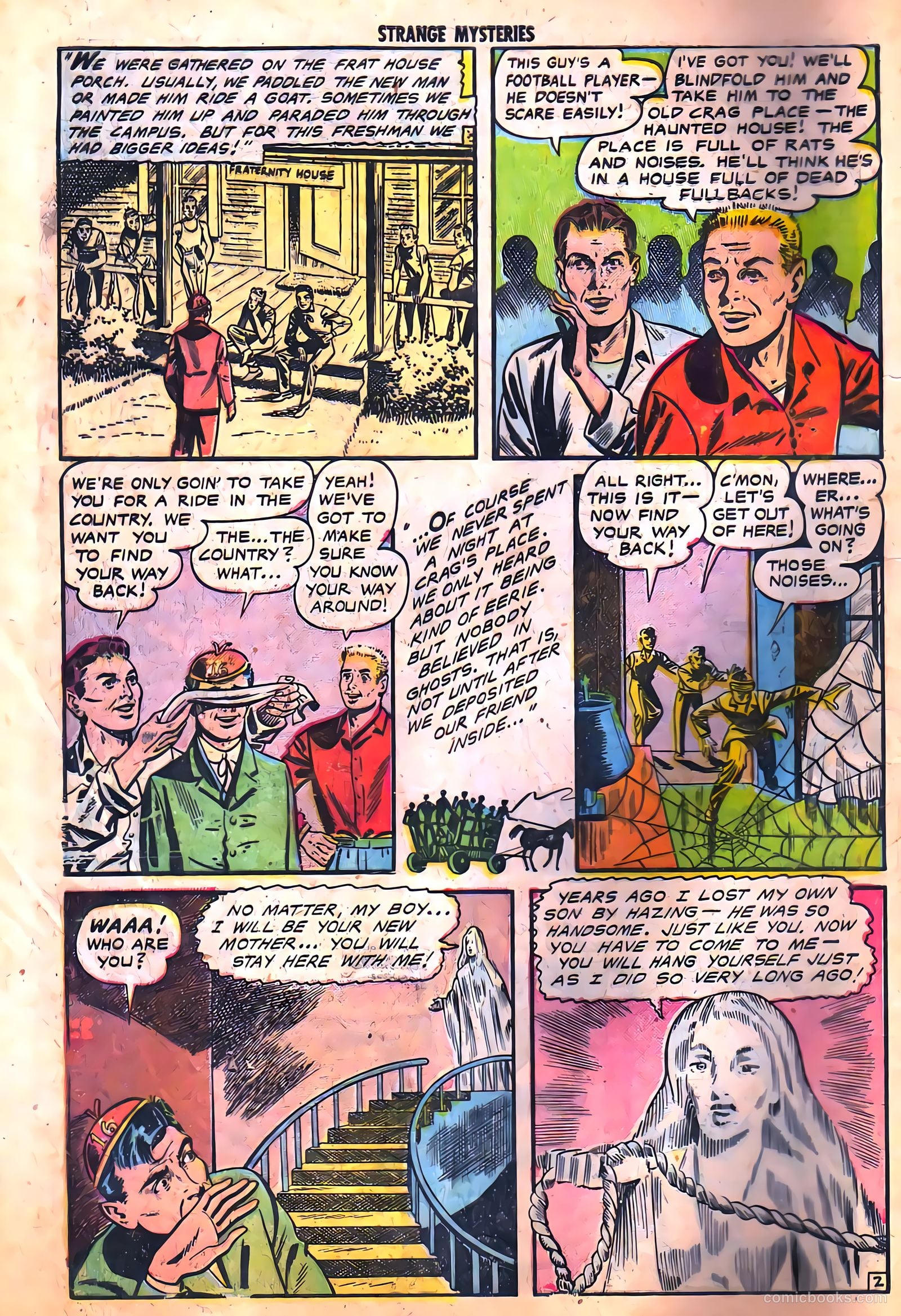 Strange Mysteries #13 (1953) — page 4