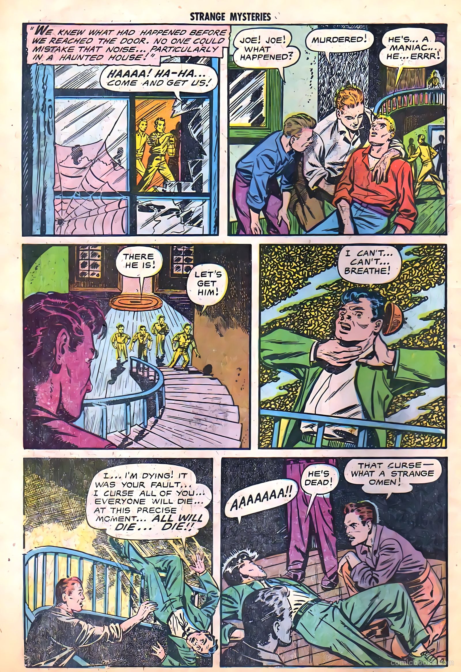 Strange Mysteries #13 (1953) — page 6