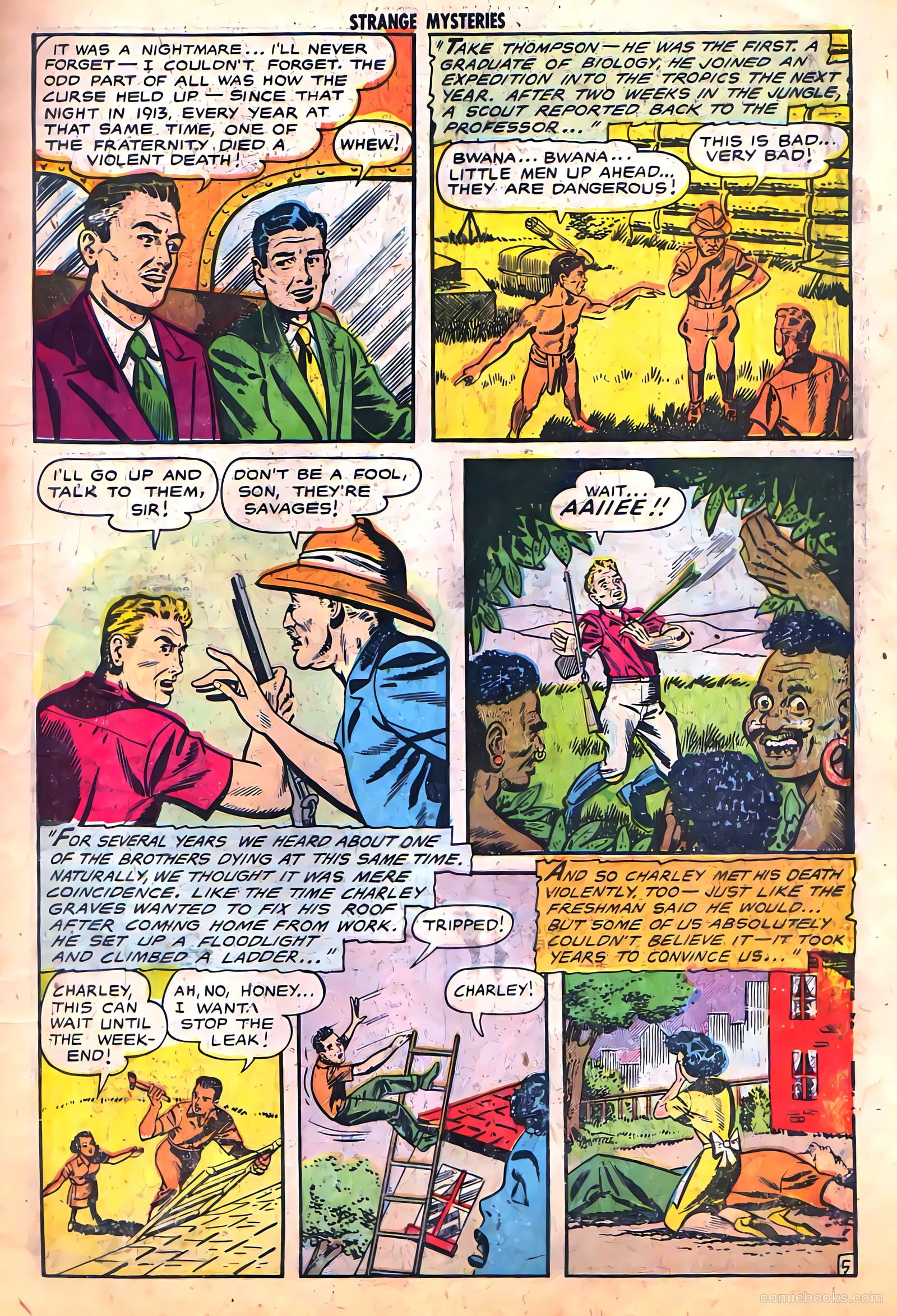 Strange Mysteries #13 (1953) — page 7
