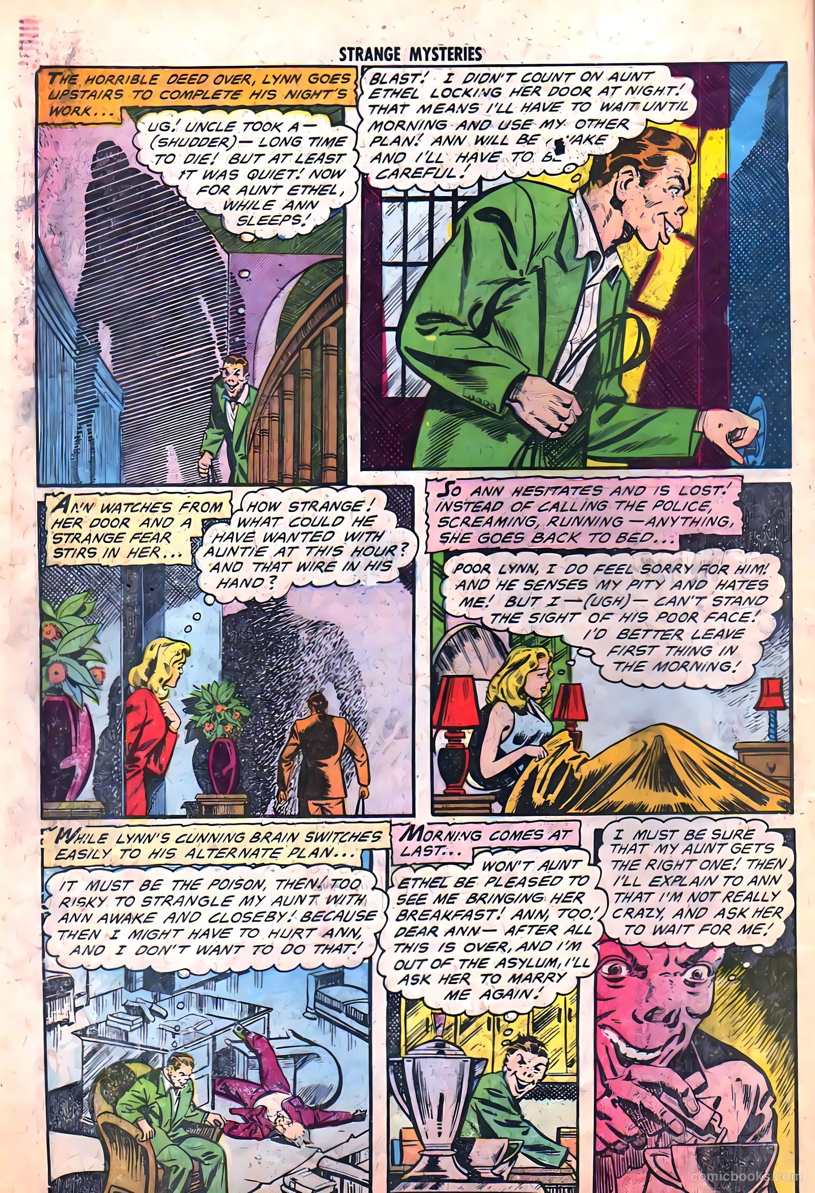 Strange Mysteries #13 (1953) — page 14