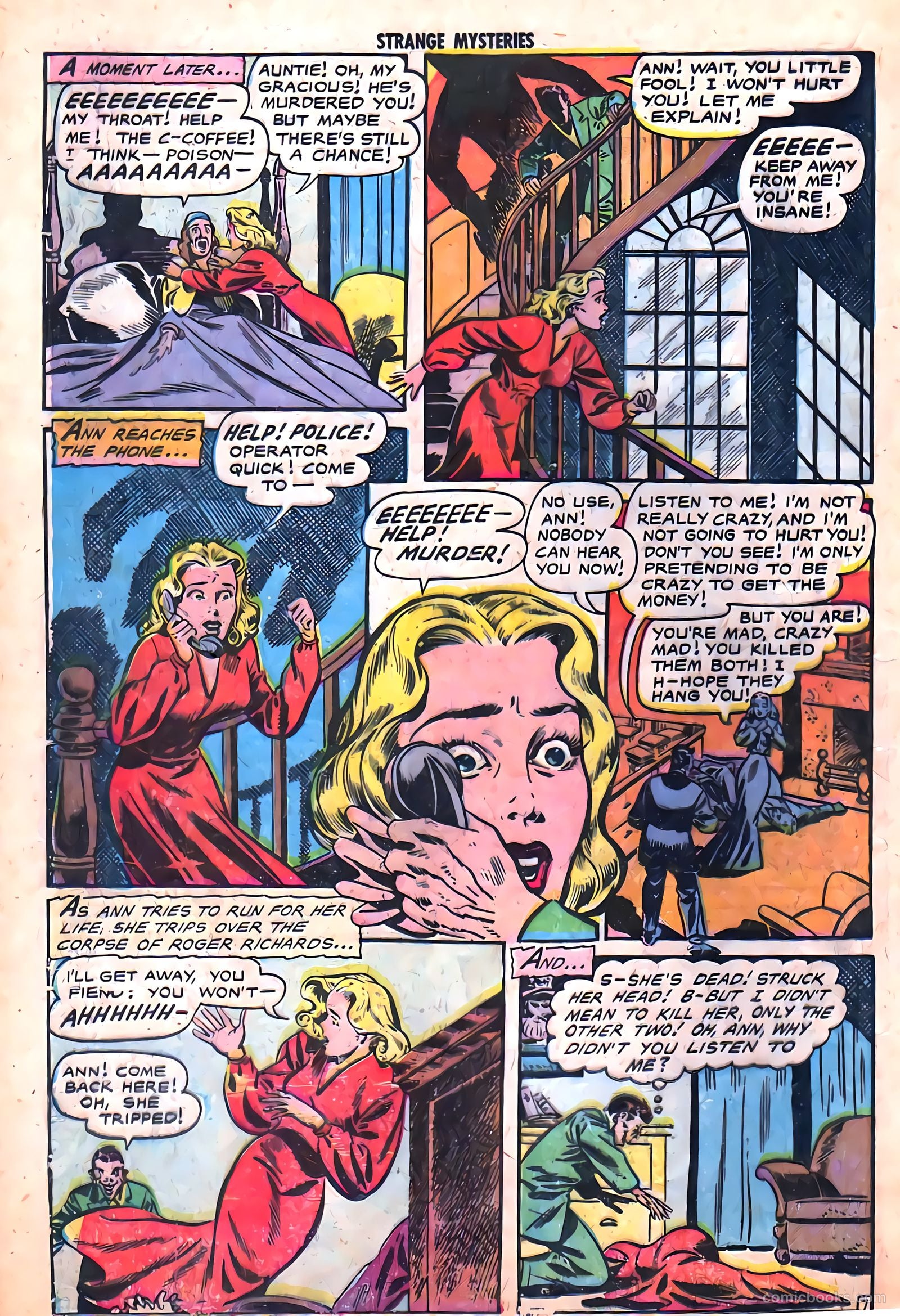 Strange Mysteries #13 (1953) — page 16