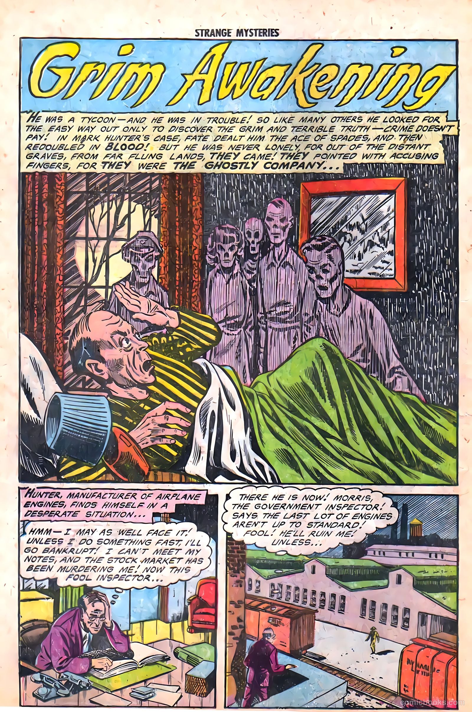 Strange Mysteries #13 (1953) — page 20