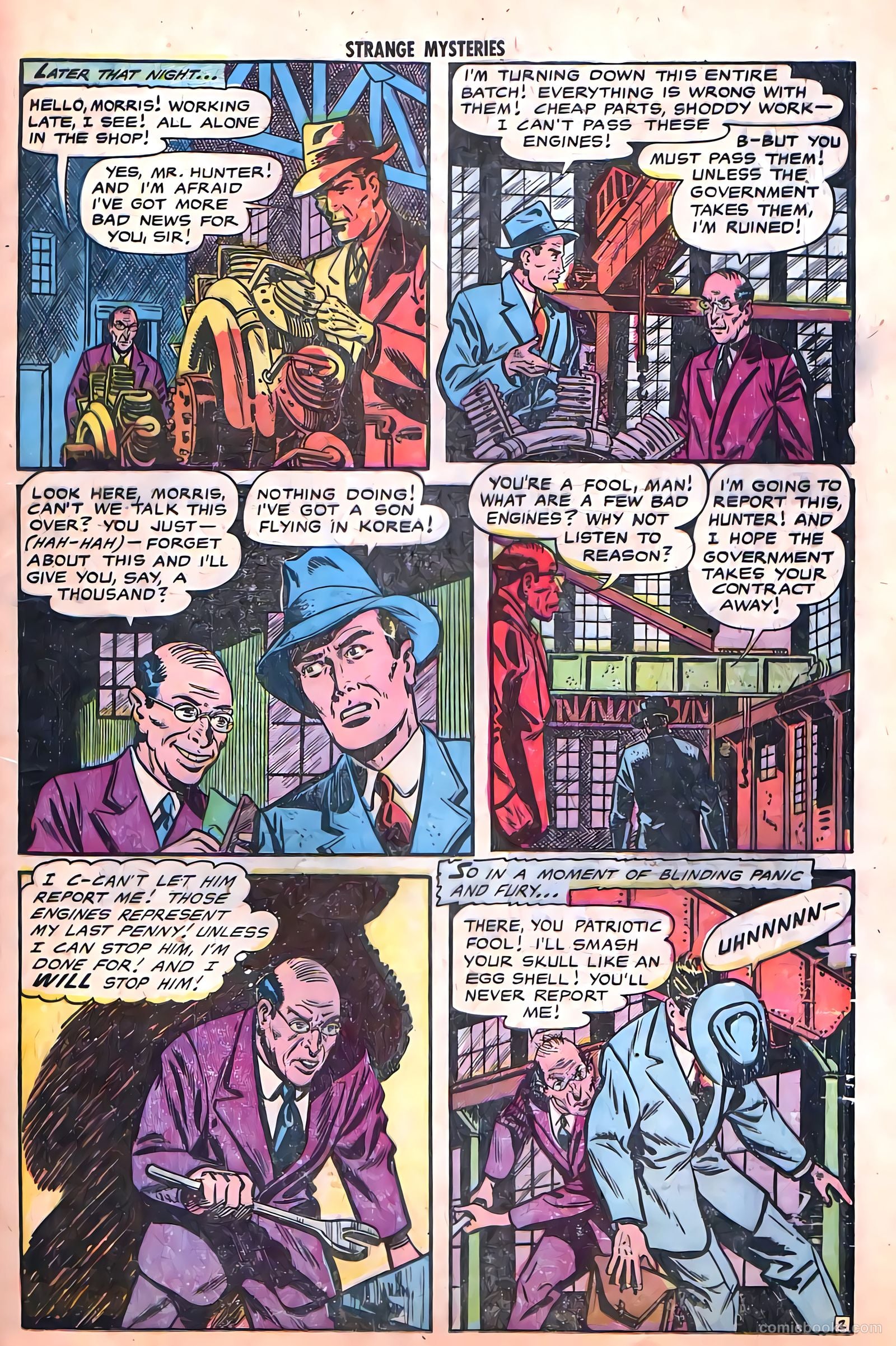 Strange Mysteries #13 (1953) — page 21