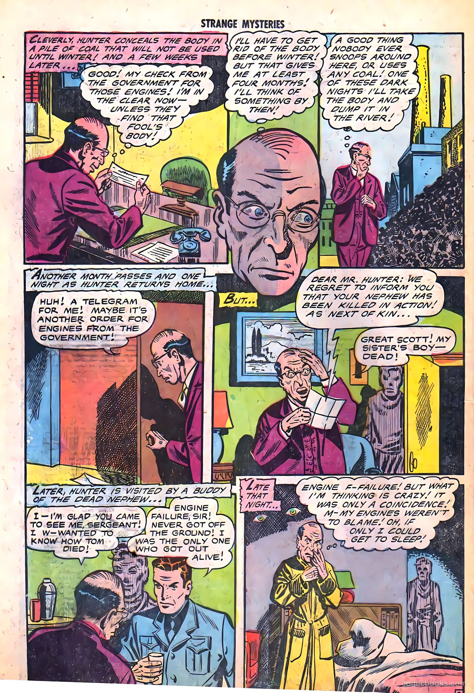 Strange Mysteries #13 (1953) — page 22
