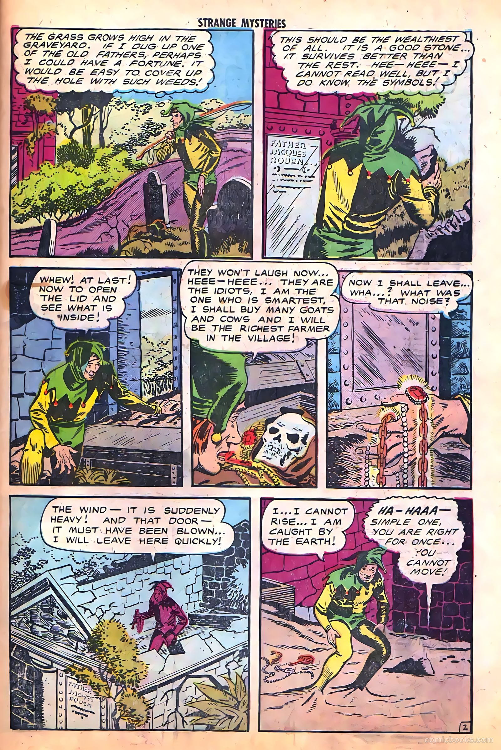 Strange Mysteries #13 (1953) — page 27