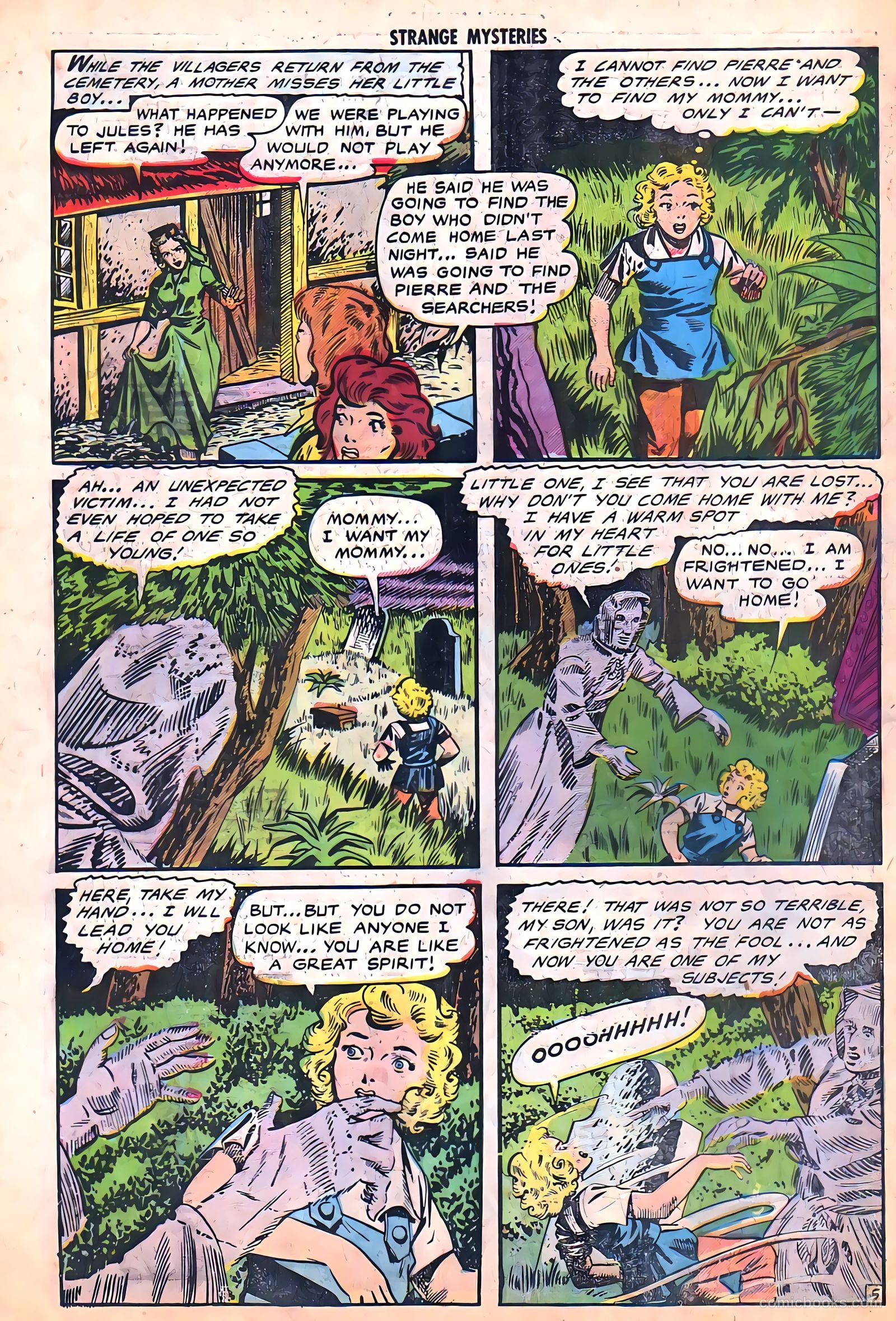 Strange Mysteries #13 (1953) — page 30