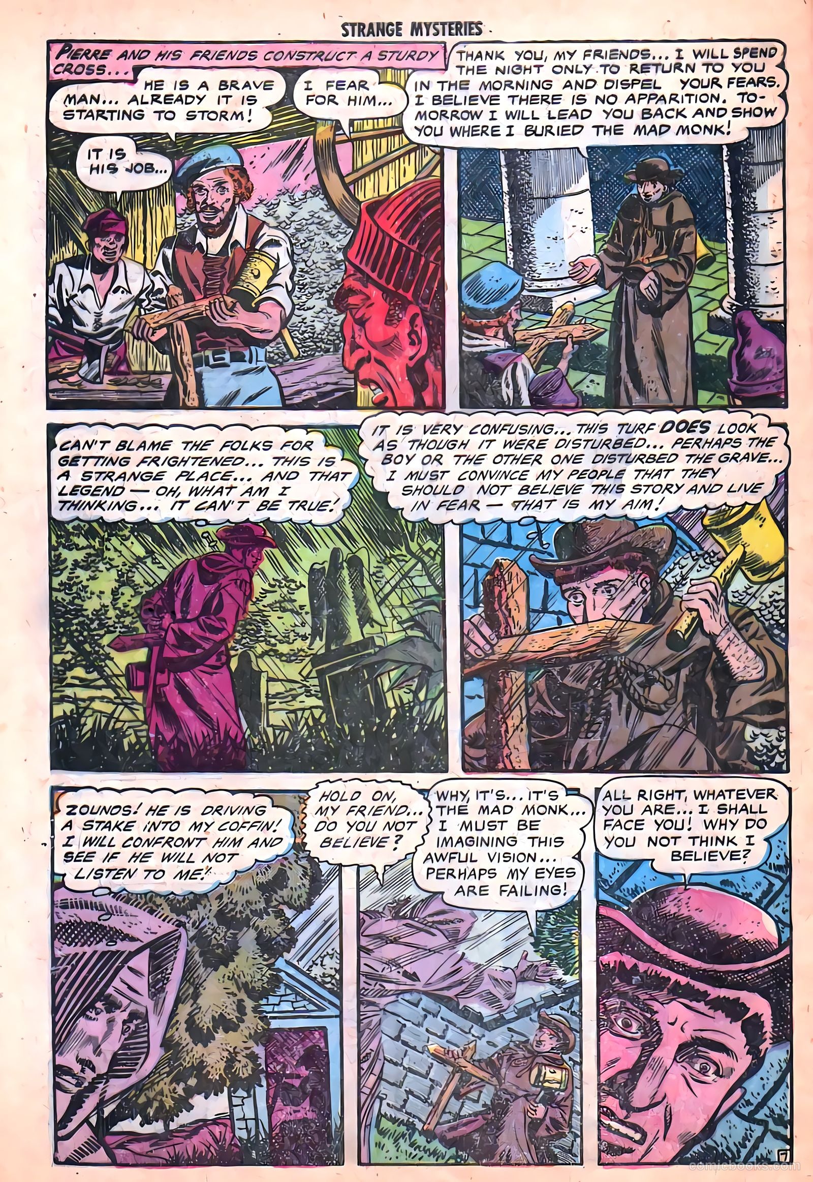 Strange Mysteries #13 (1953) — page 32