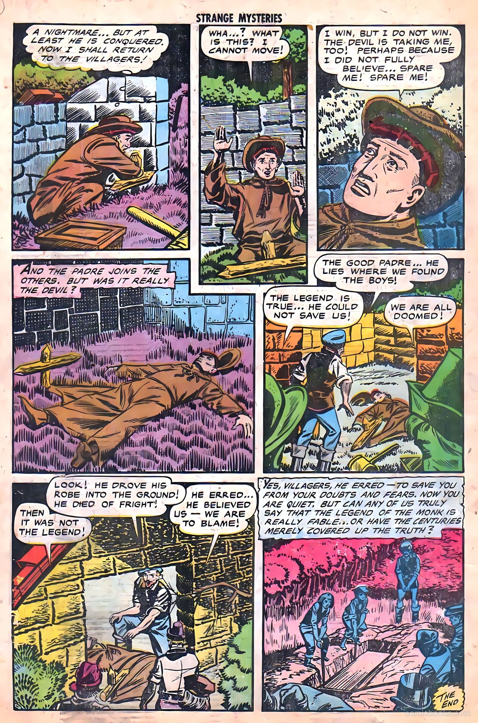 Strange Mysteries #13 (1953) — page 34