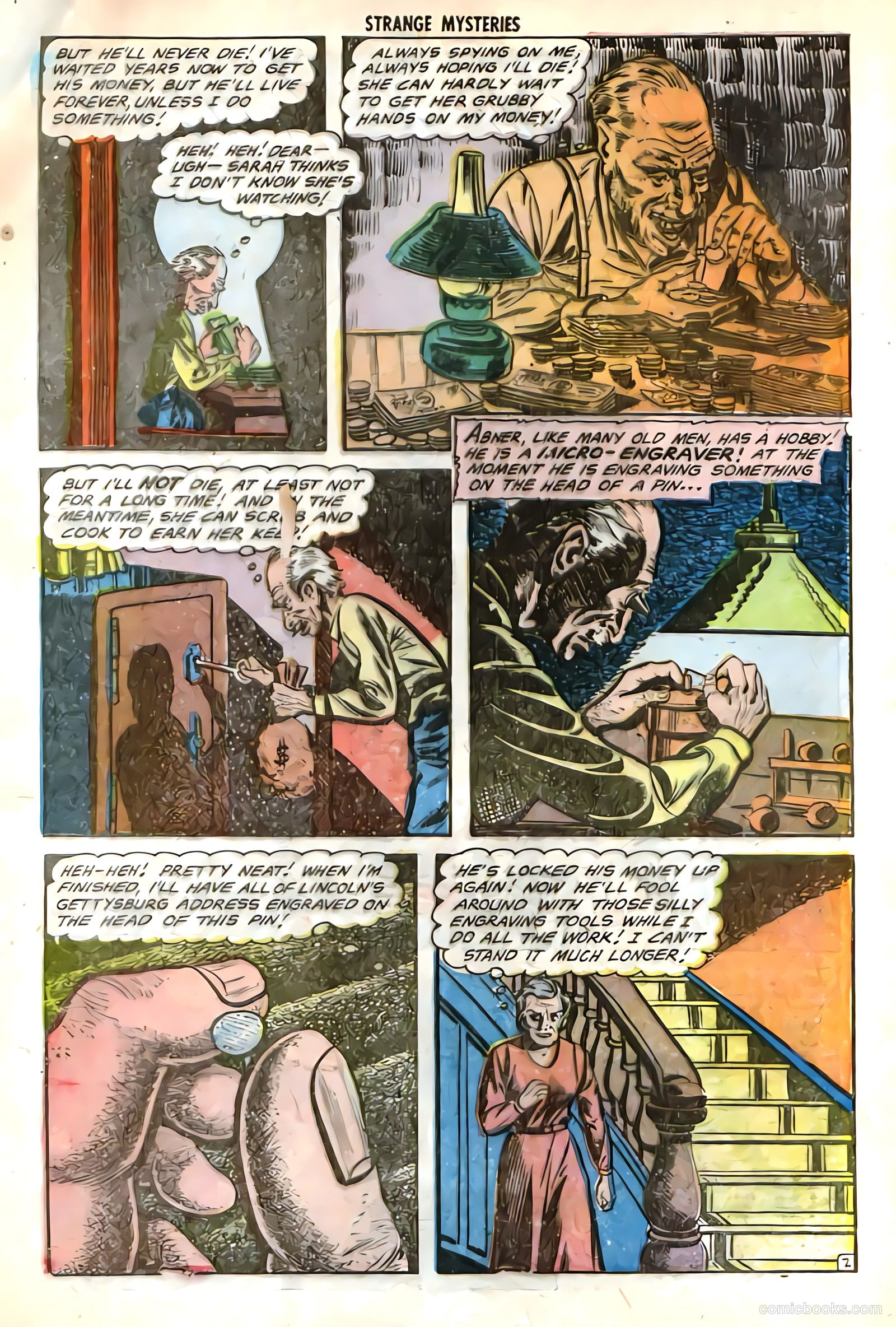 Strange Mysteries #14 (1953) — page 4