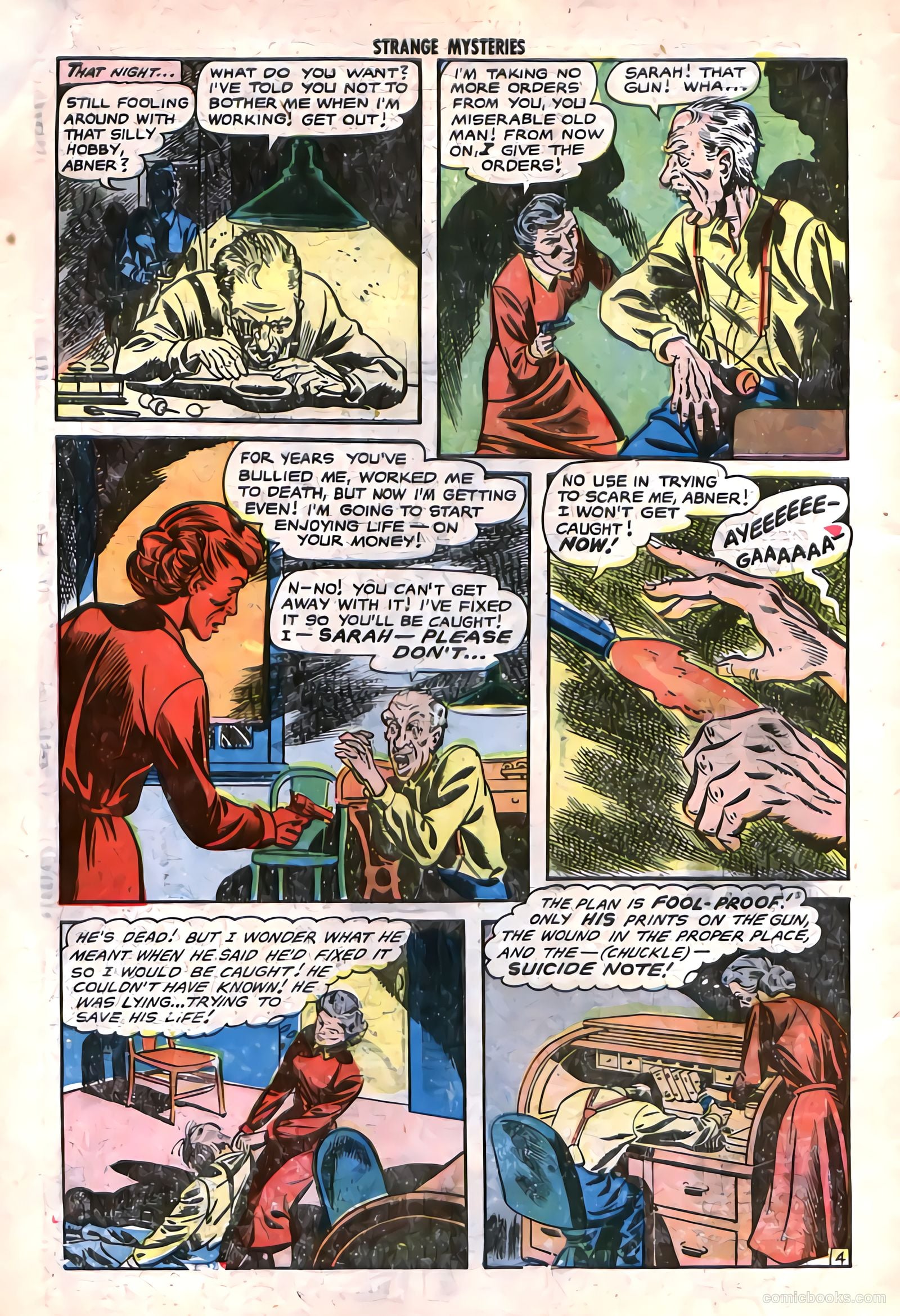 Strange Mysteries #14 (1953) — page 6
