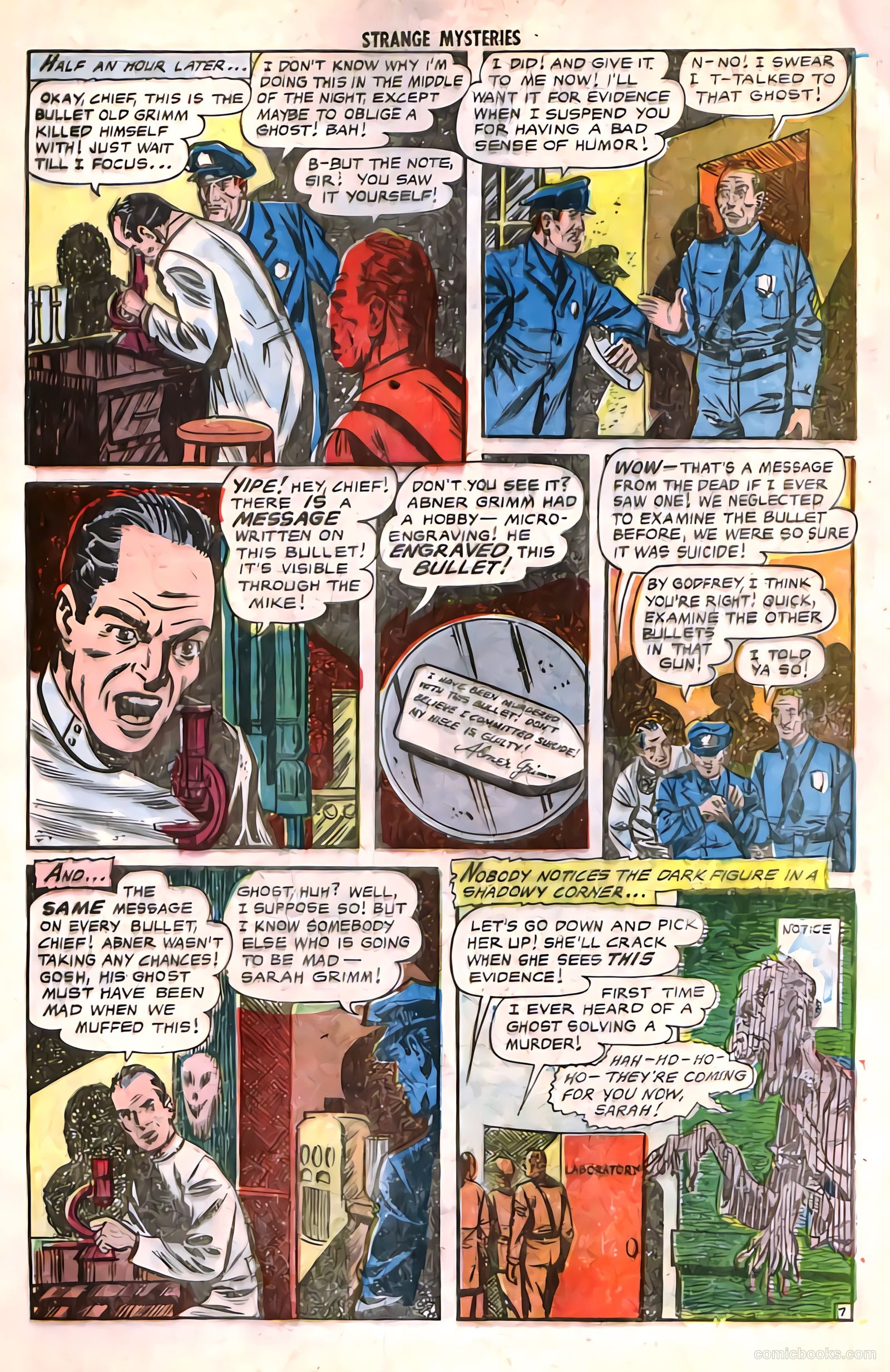 Strange Mysteries #14 (1953) — page 9