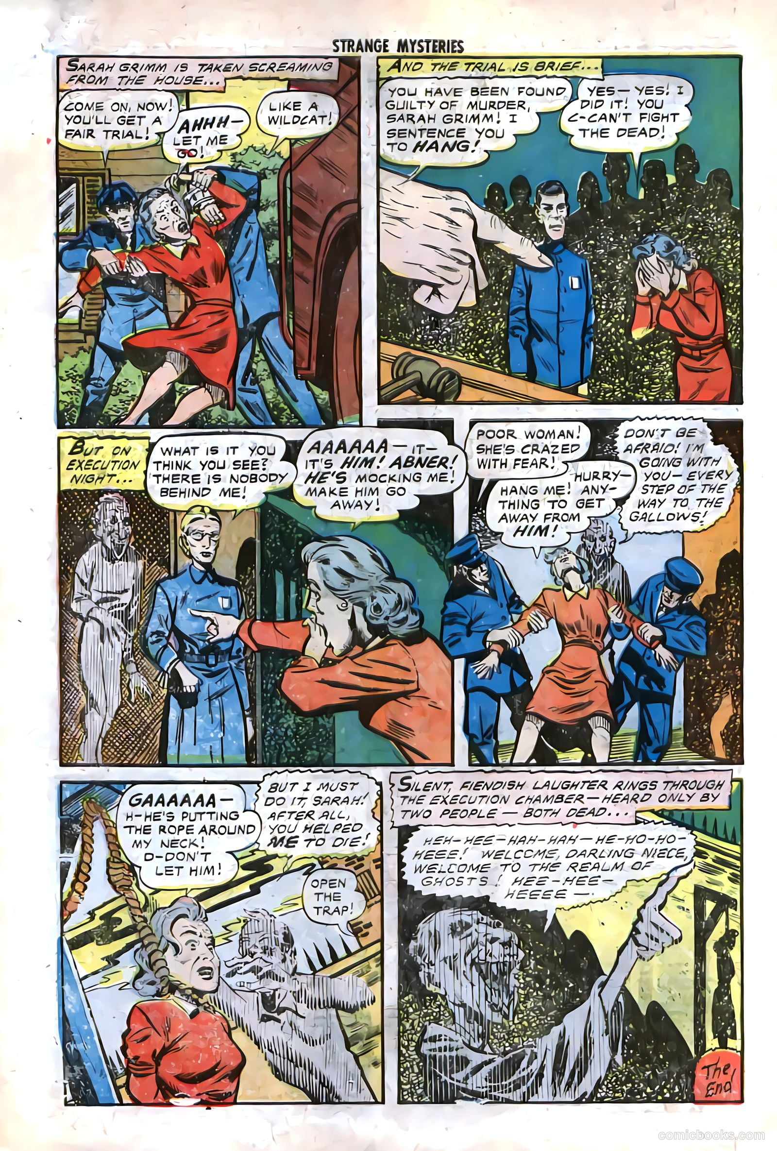 Strange Mysteries #14 (1953) — page 10