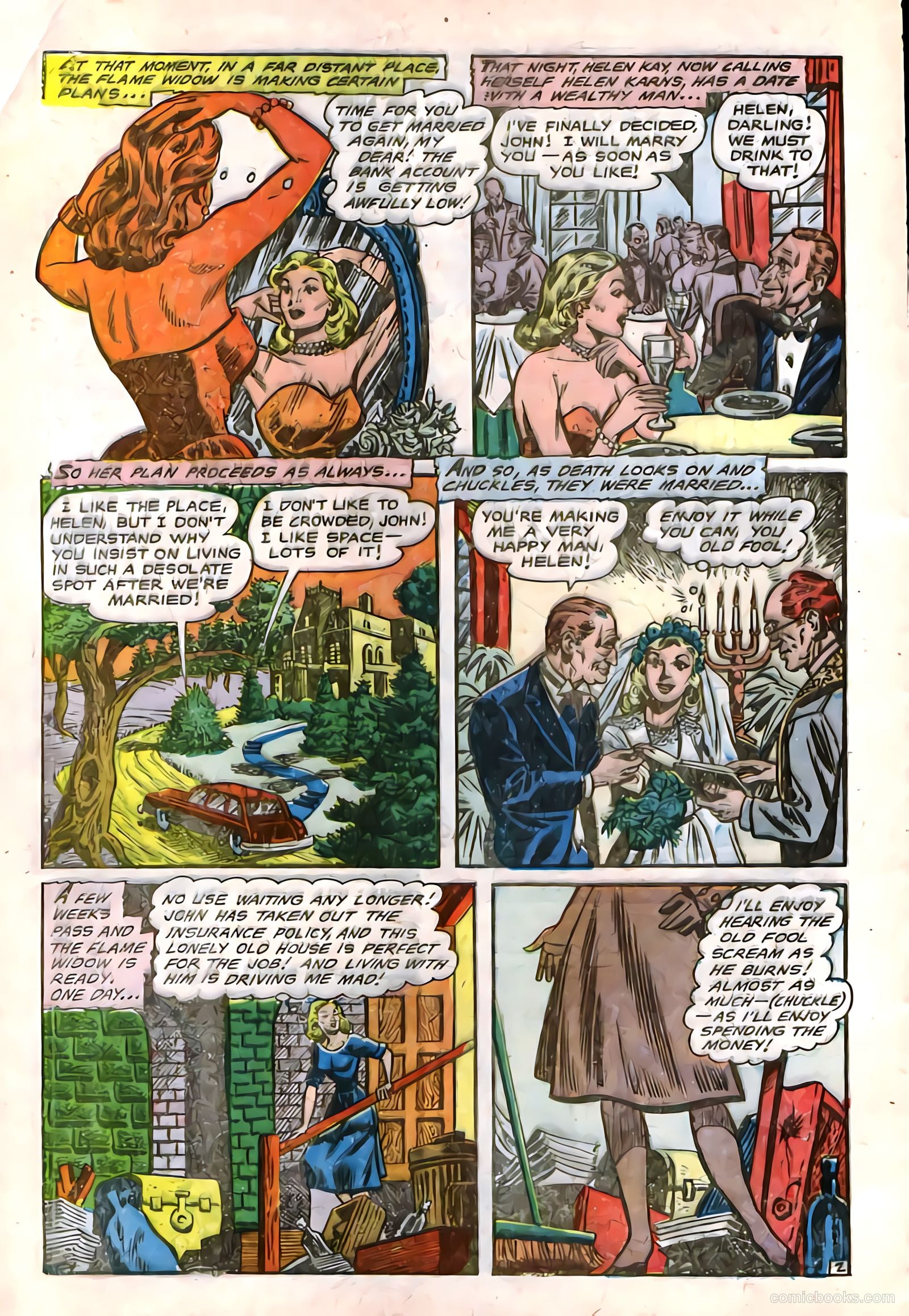 Strange Mysteries #14 (1953) — page 12