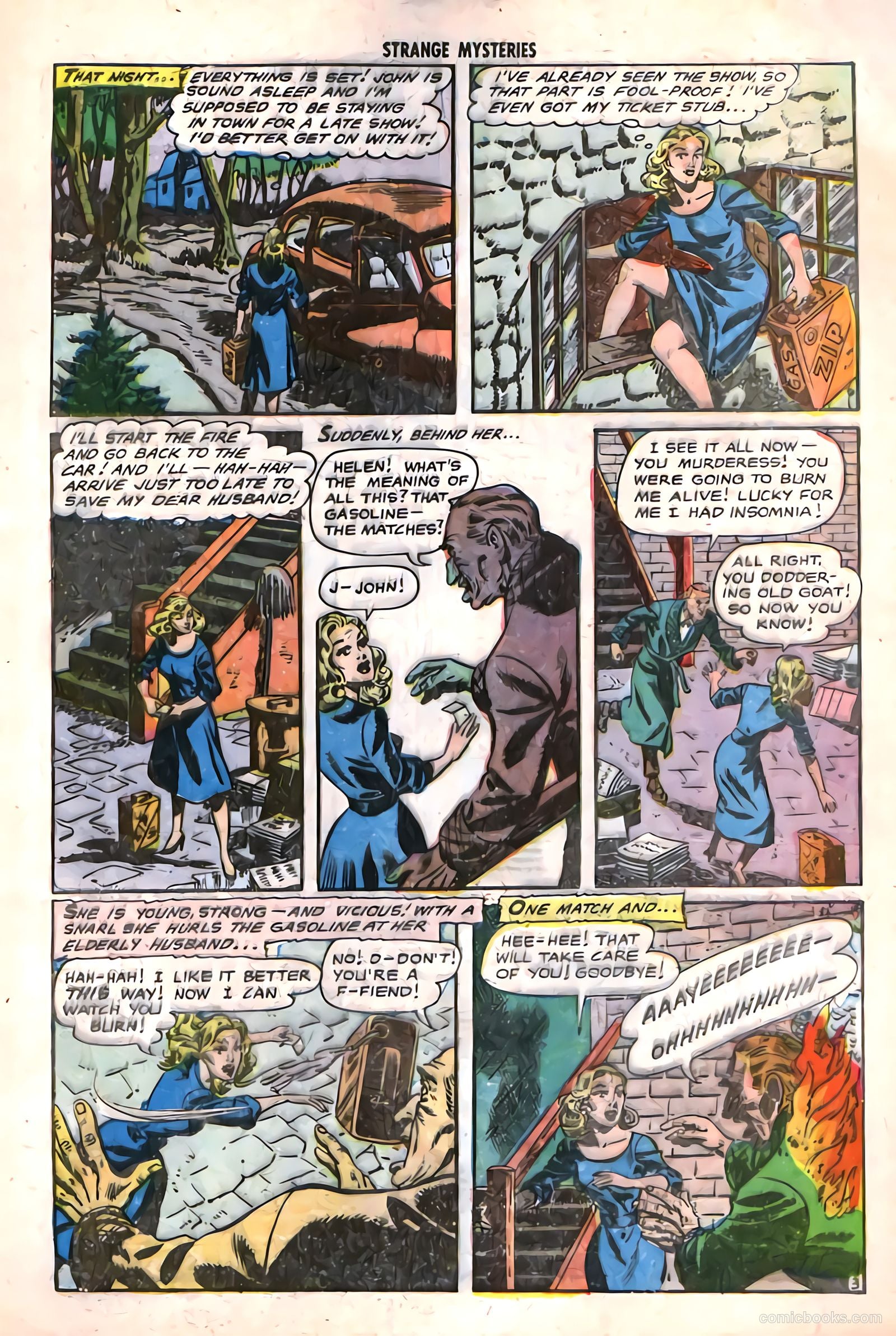Strange Mysteries #14 (1953) — page 13
