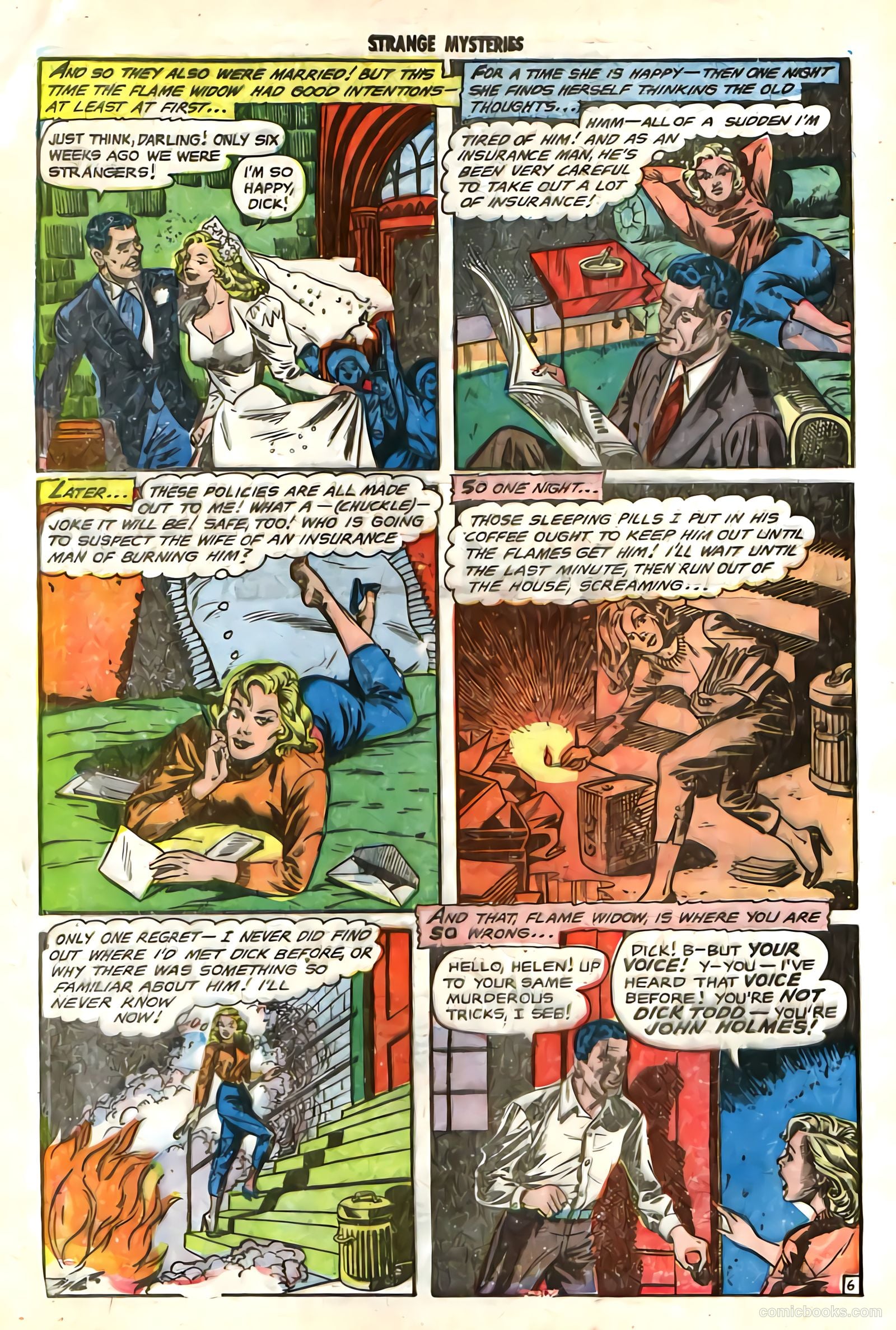 Strange Mysteries #14 (1953) — page 16