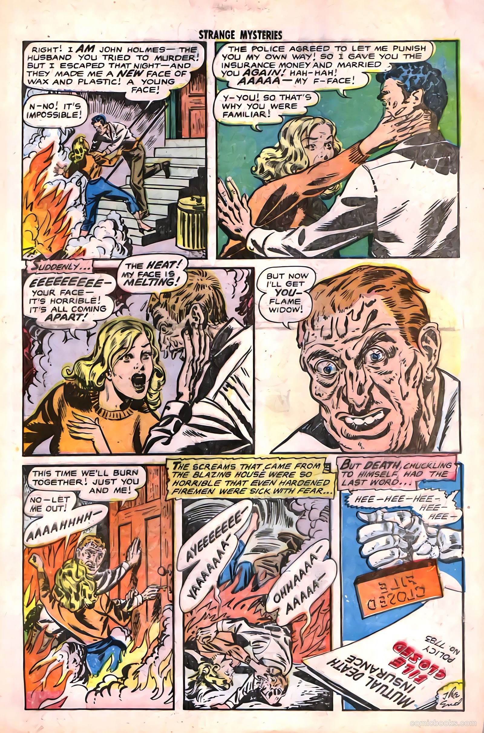 Strange Mysteries #14 (1953) — page 17