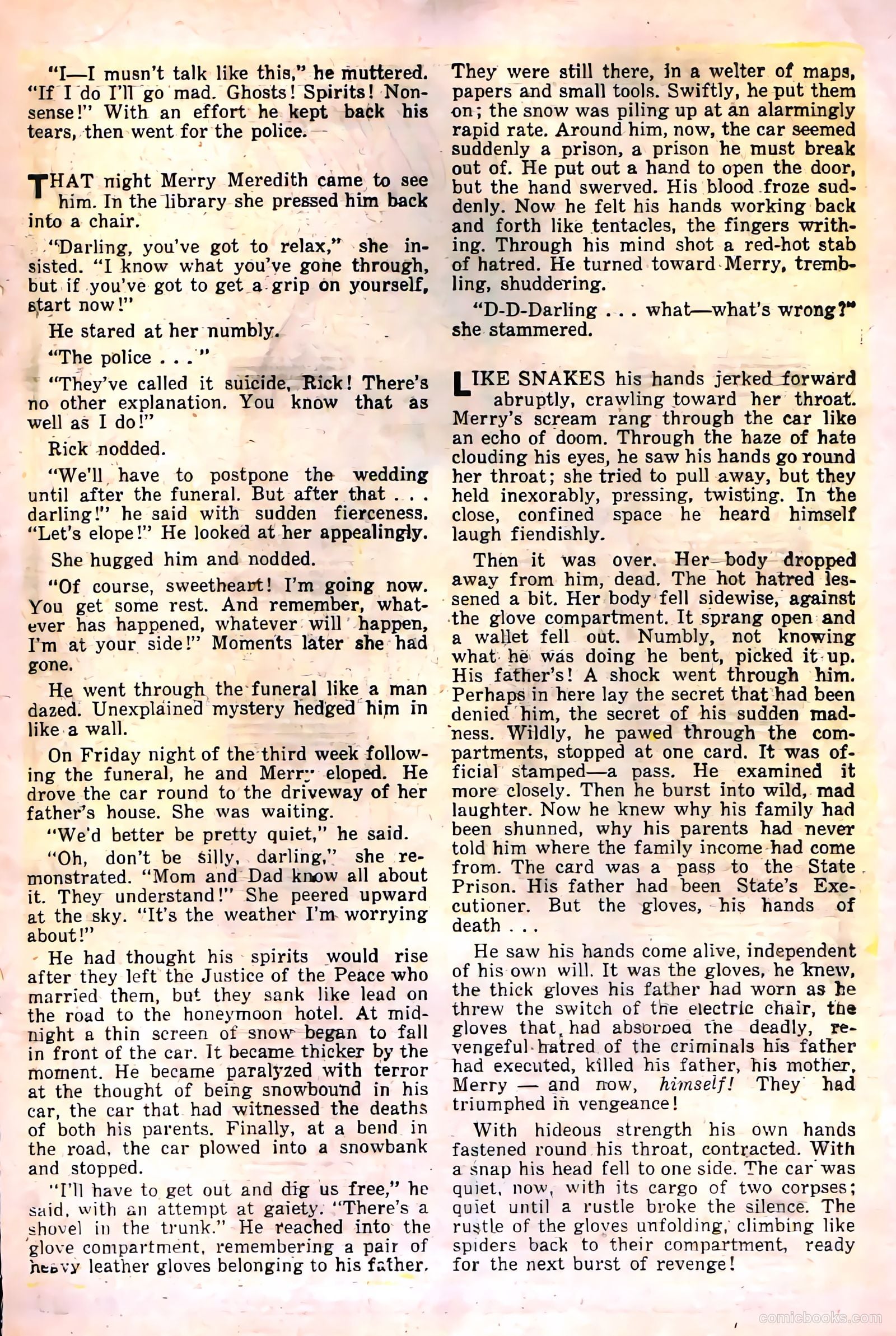 Strange Mysteries #14 (1953) — page 19