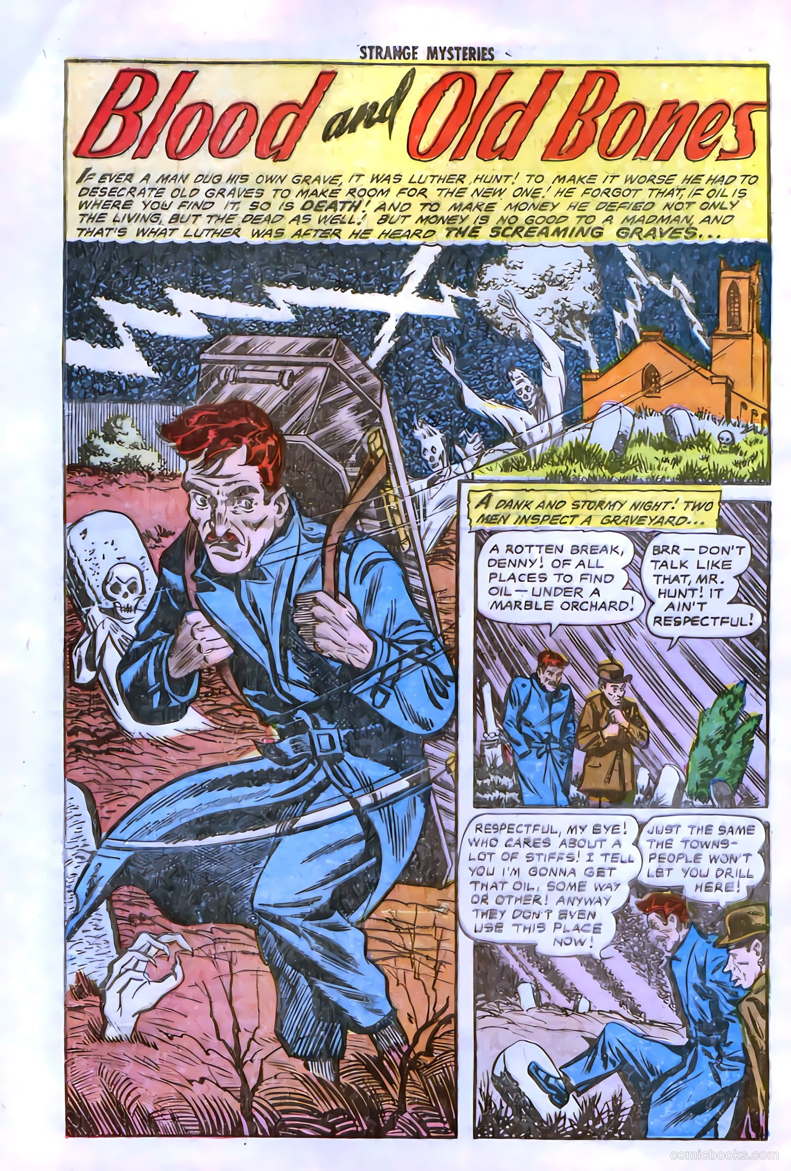 Strange Mysteries #14 (1953) — page 20