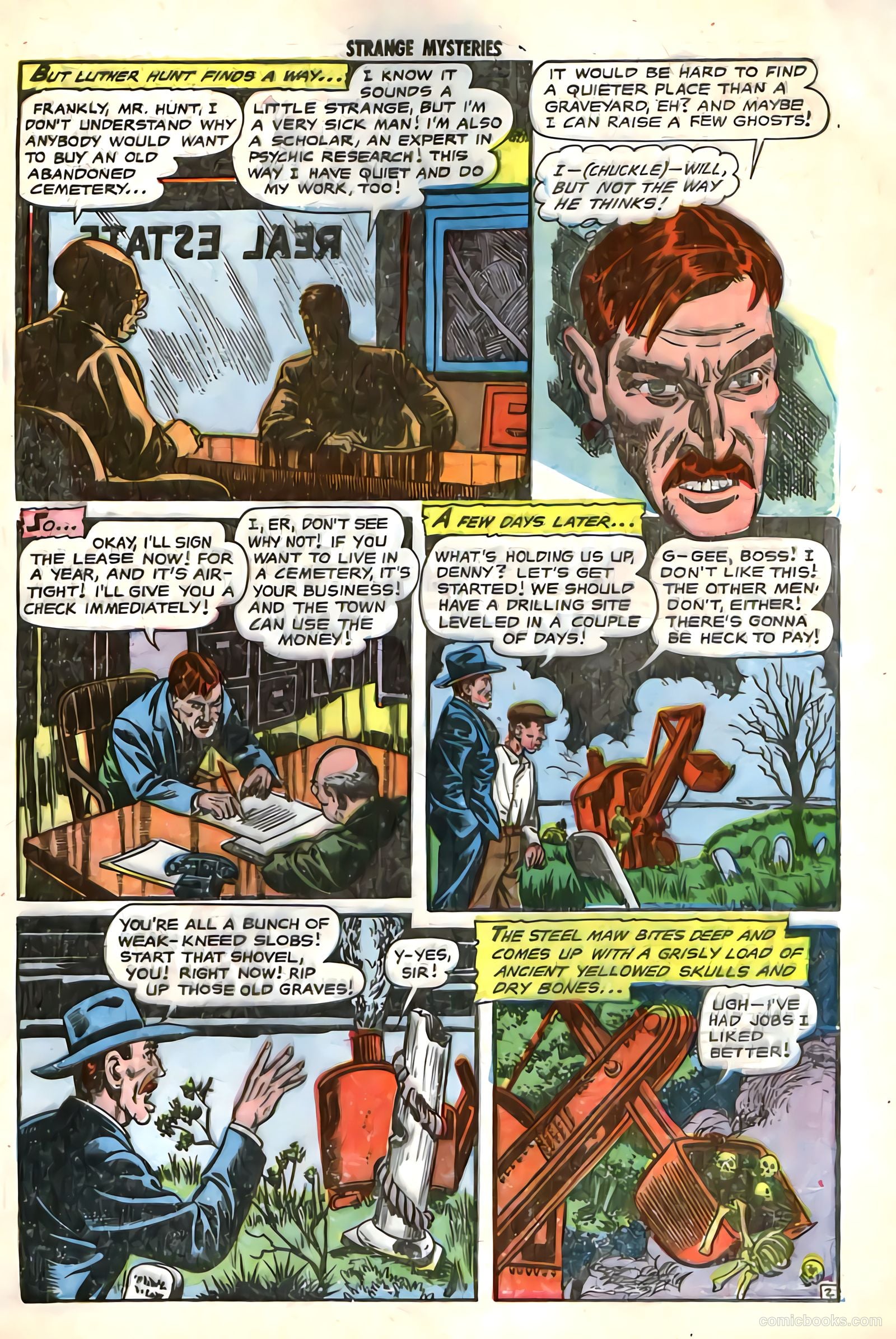 Strange Mysteries #14 (1953) — page 21