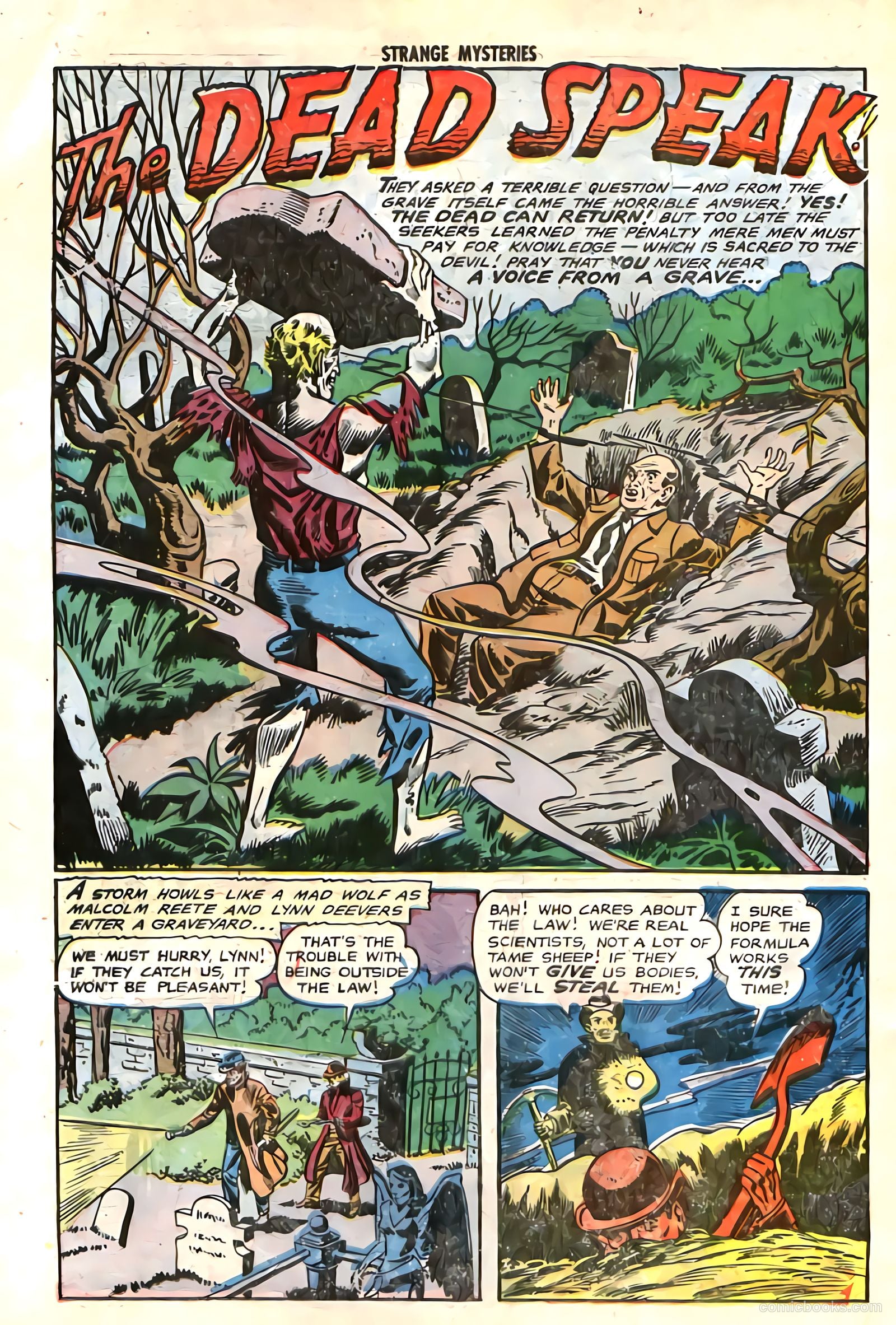 Strange Mysteries #14 (1953) — page 26