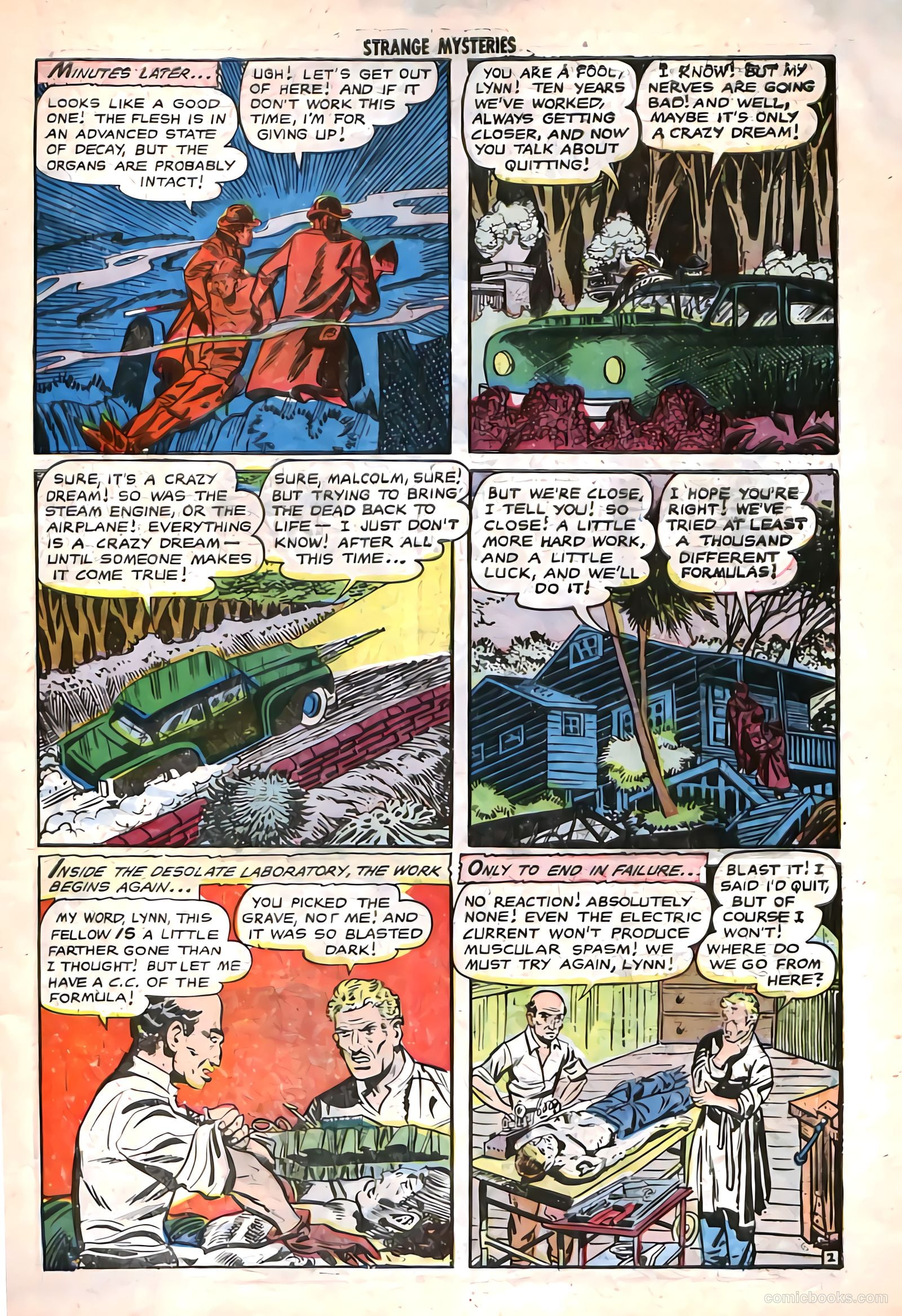 Strange Mysteries #14 (1953) — page 27