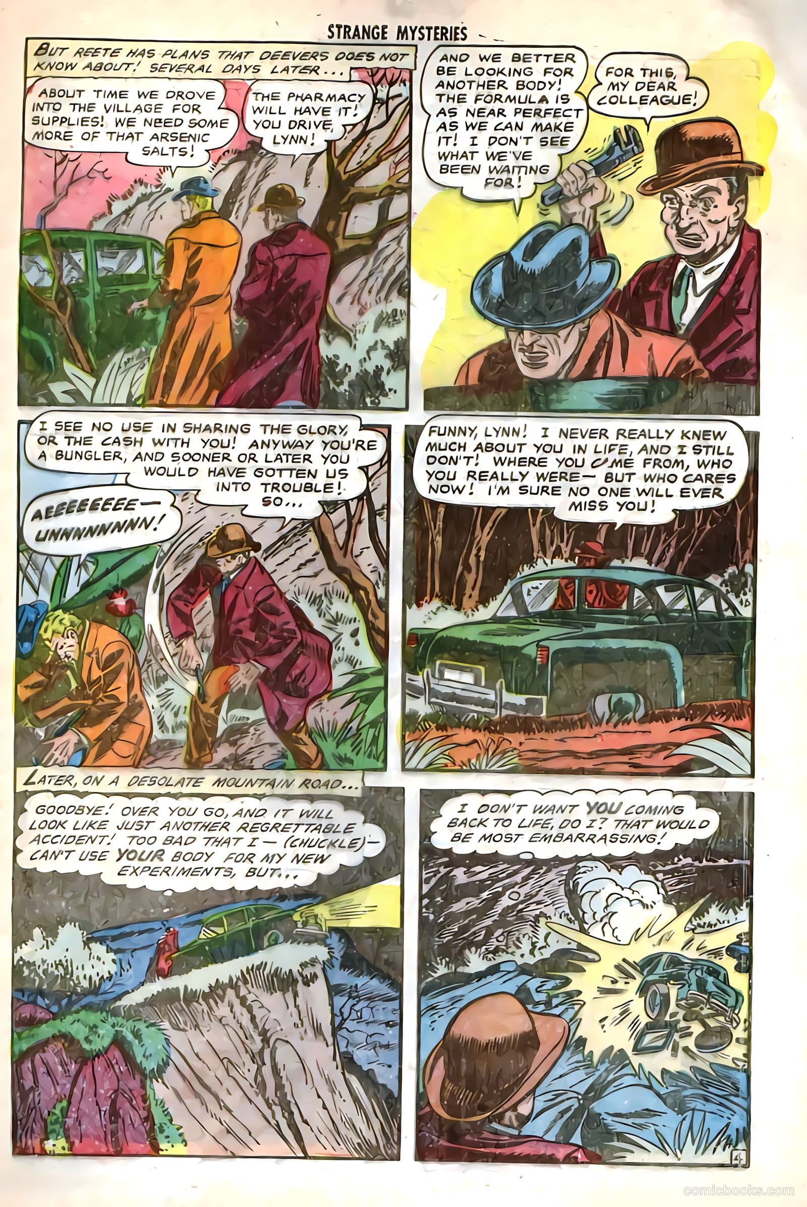 Strange Mysteries #14 (1953) — page 29