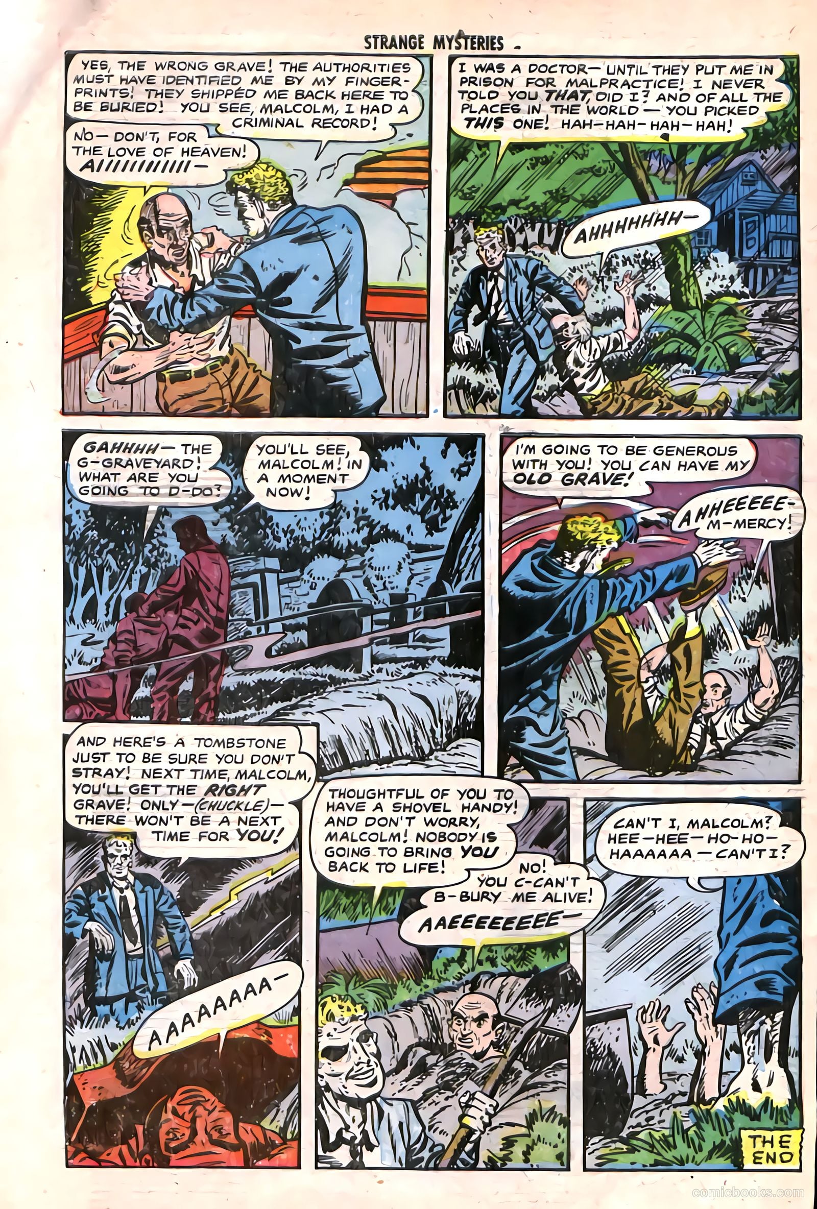 Strange Mysteries #14 (1953) — page 34