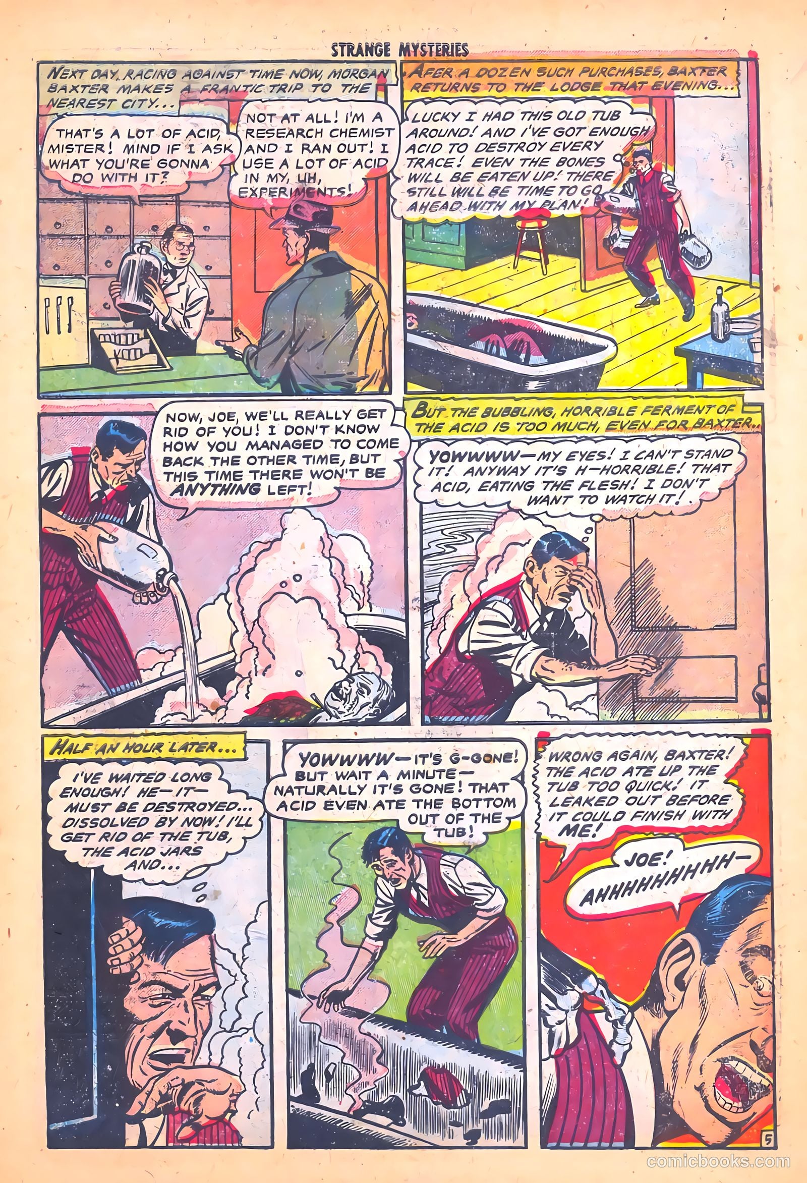 Strange Mysteries #15 (1954) — page 7