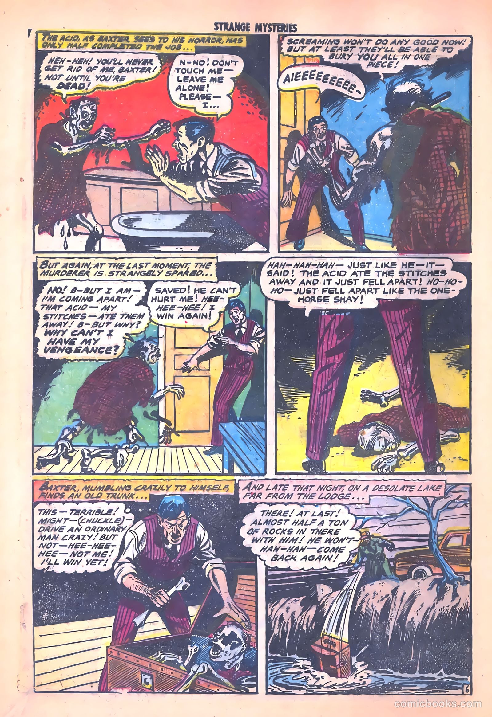 Strange Mysteries #15 (1954) — page 8