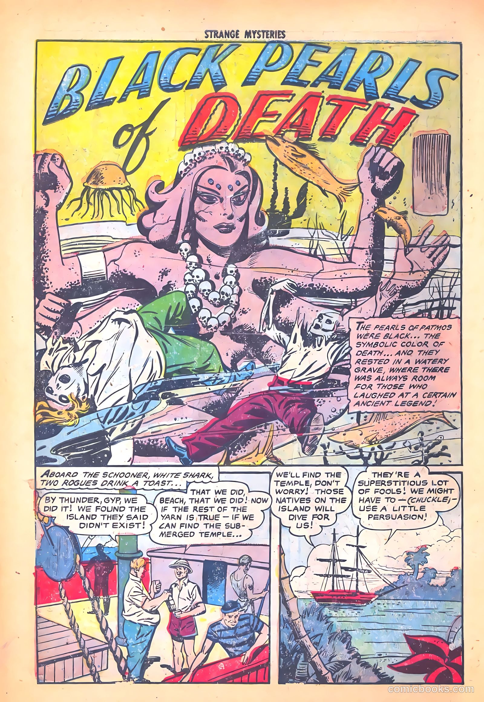 Strange Mysteries #15 (1954) — page 10