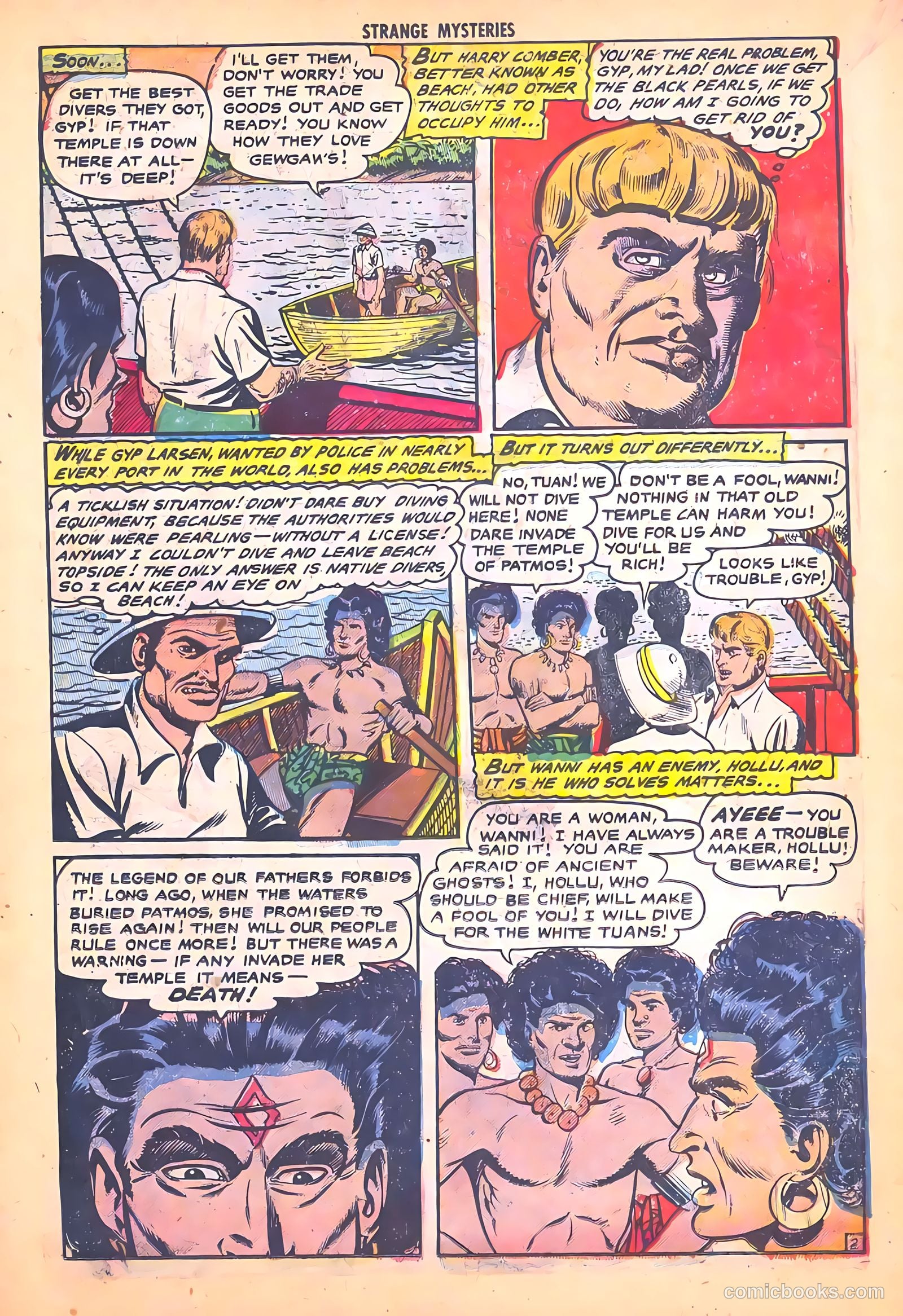 Strange Mysteries #15 (1954) — page 11