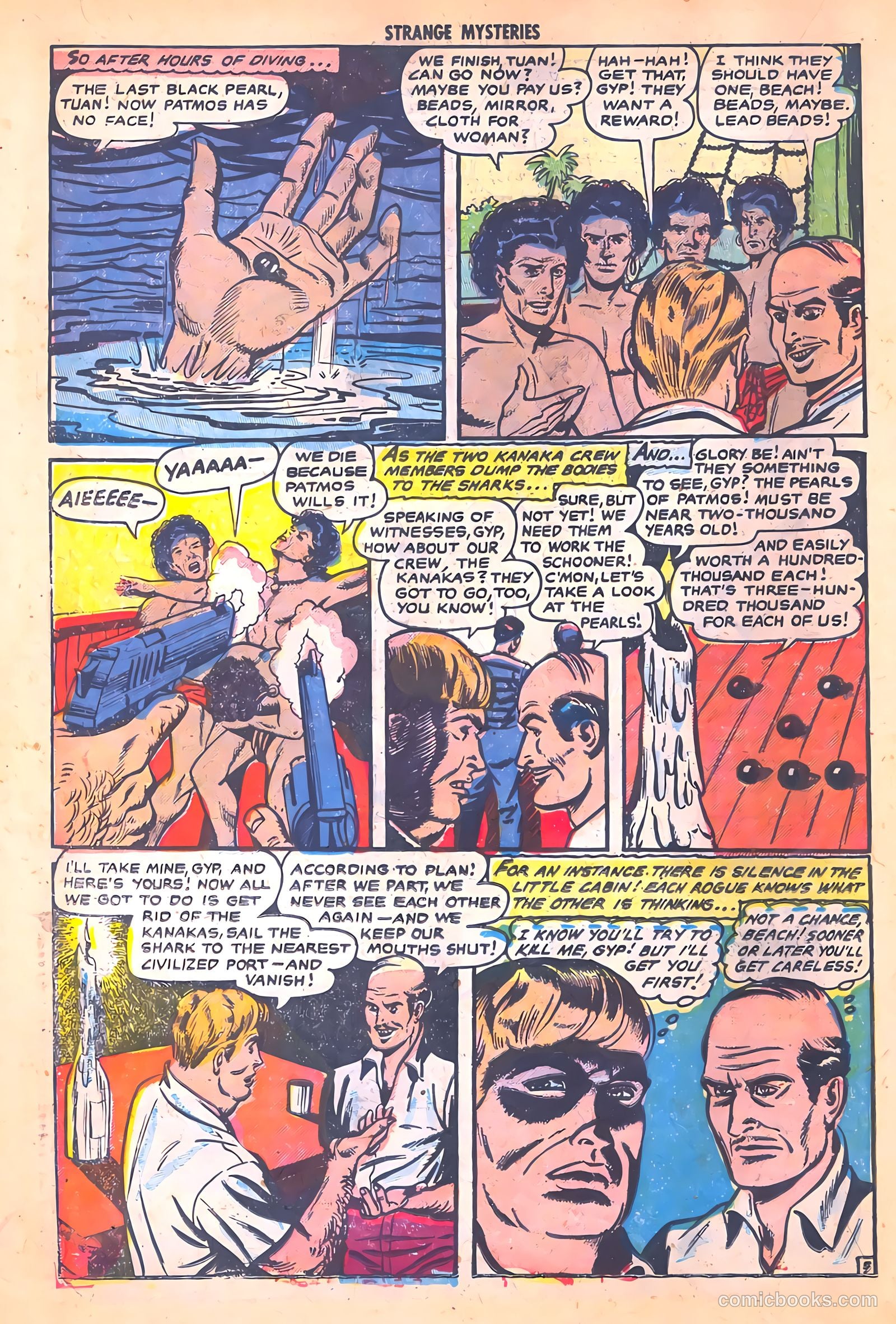 Strange Mysteries #15 (1954) — page 14