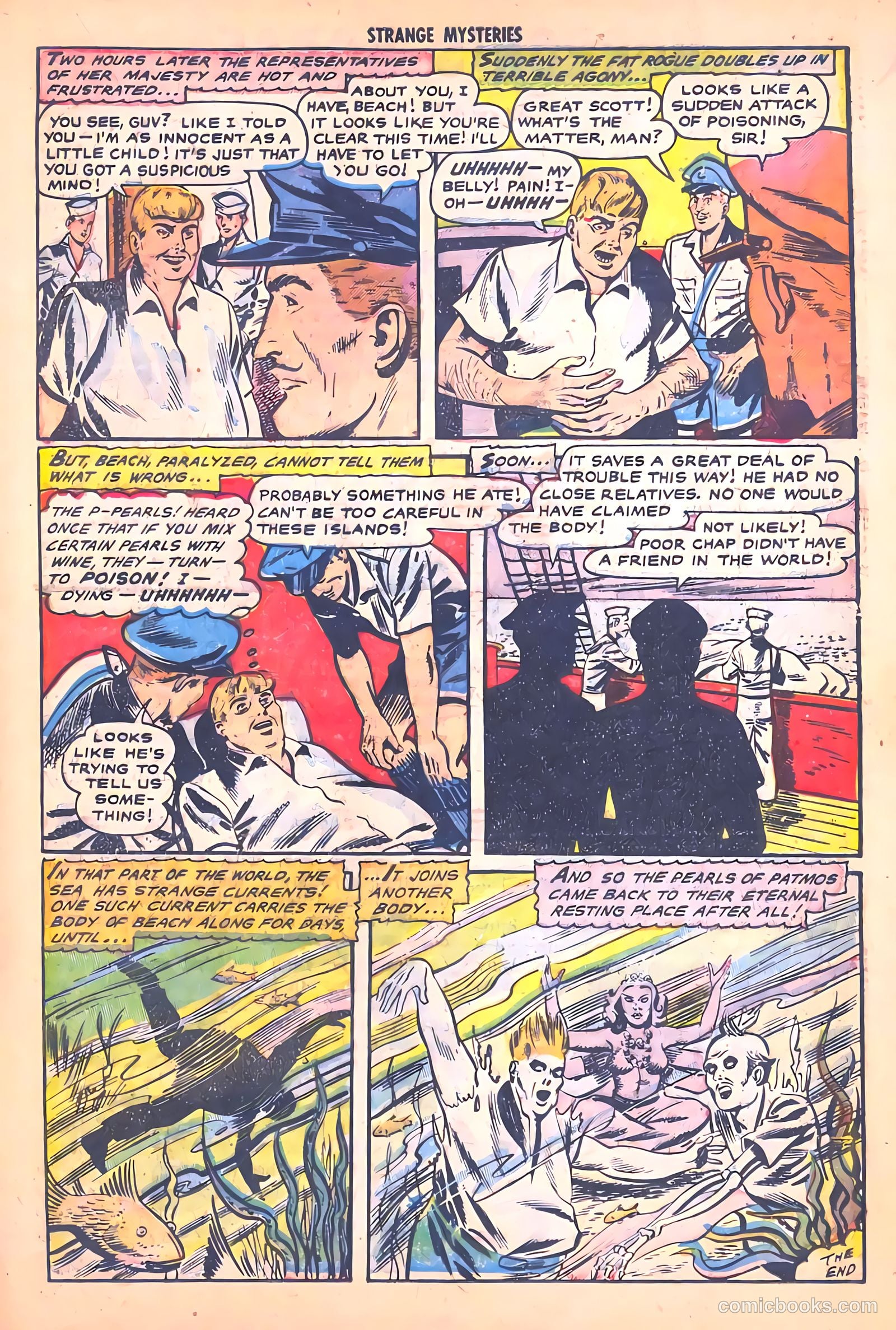 Strange Mysteries #15 (1954) — page 17