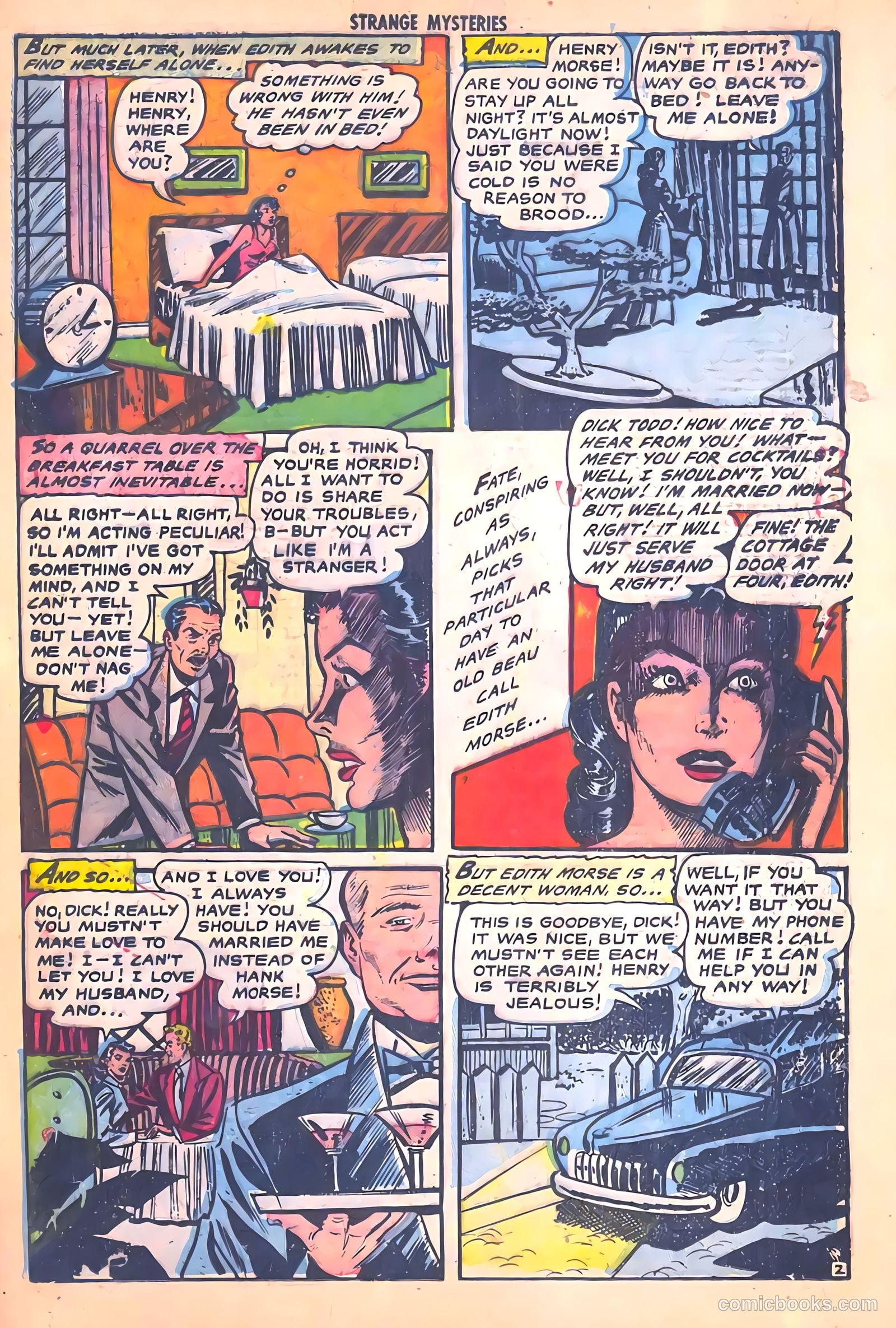 Strange Mysteries #15 (1954) — page 21