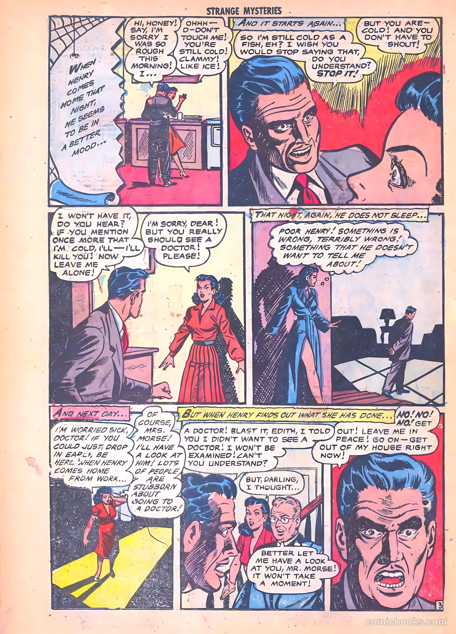 Strange Mysteries #15 (1954) — page 22