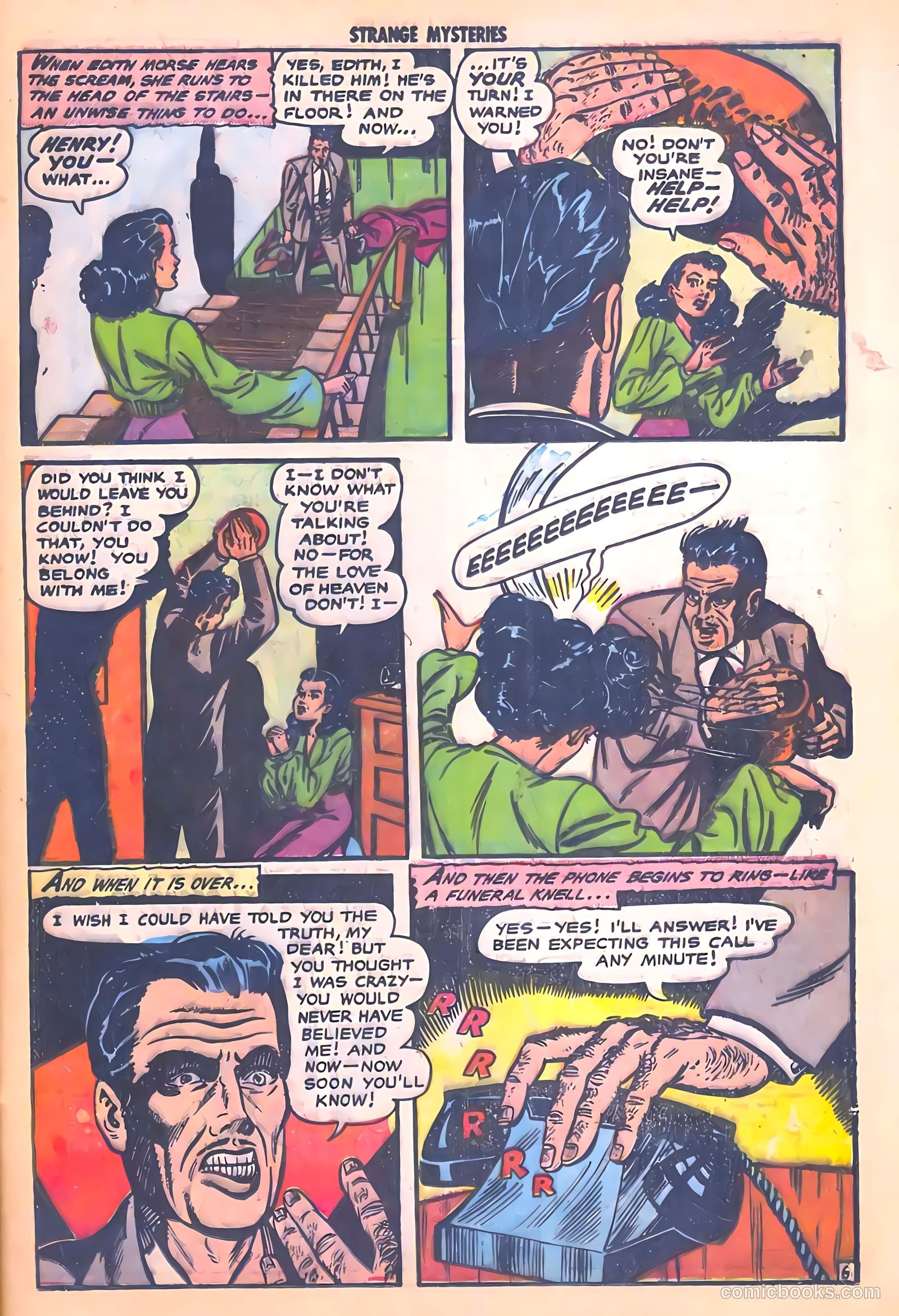 Strange Mysteries #15 (1954) — page 25