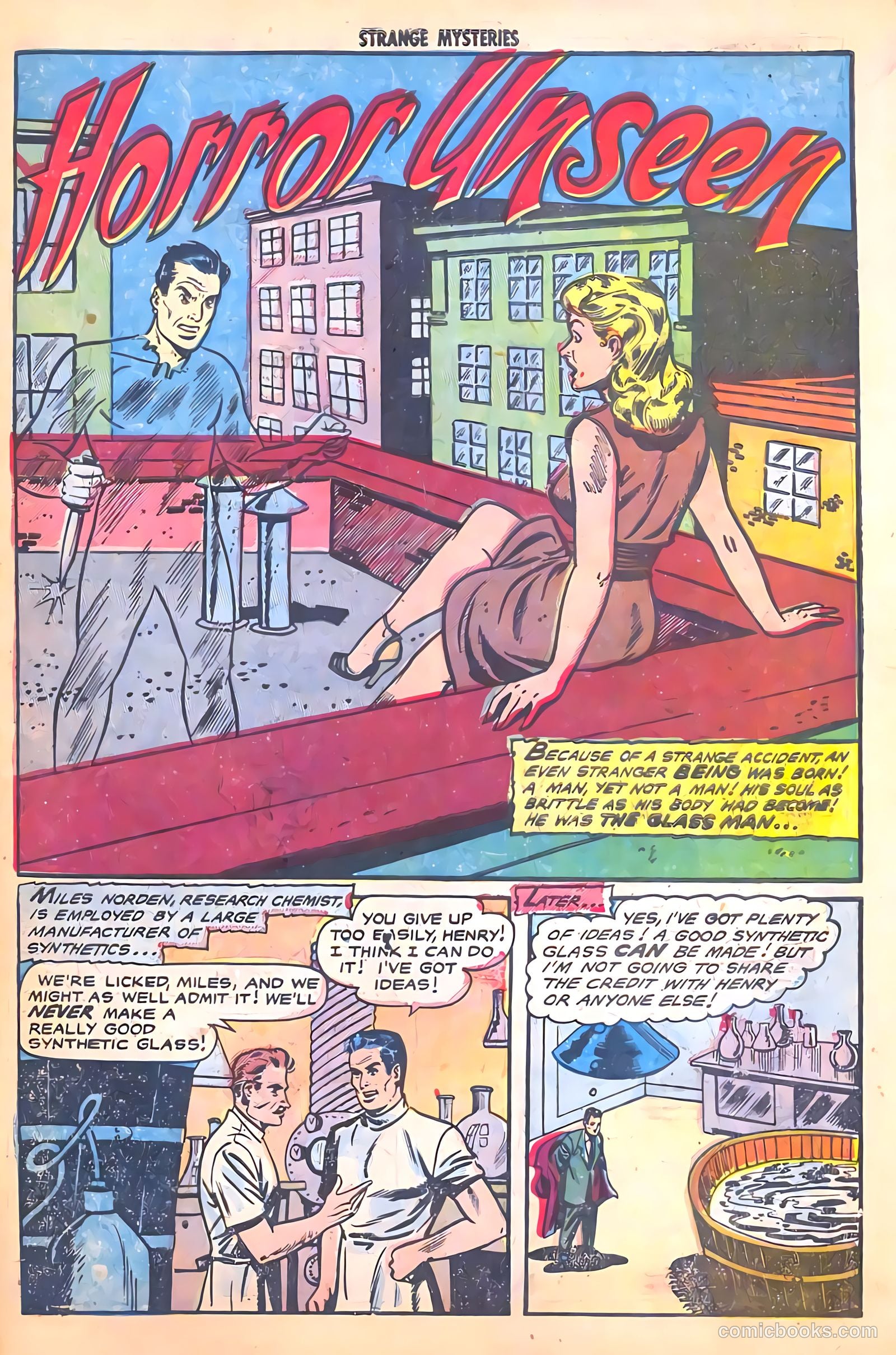 Strange Mysteries #15 (1954) — page 27