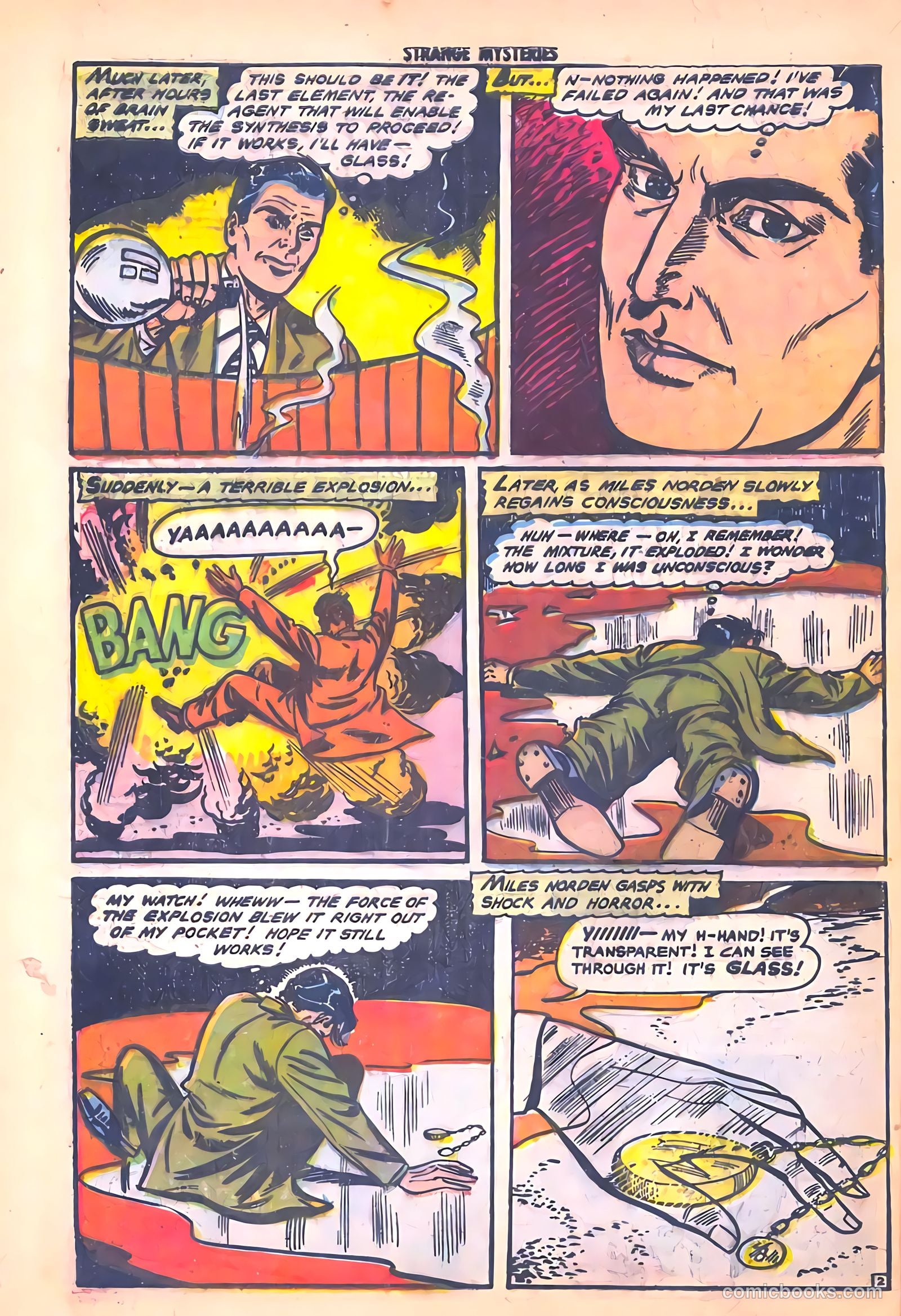 Strange Mysteries #15 (1954) — page 28