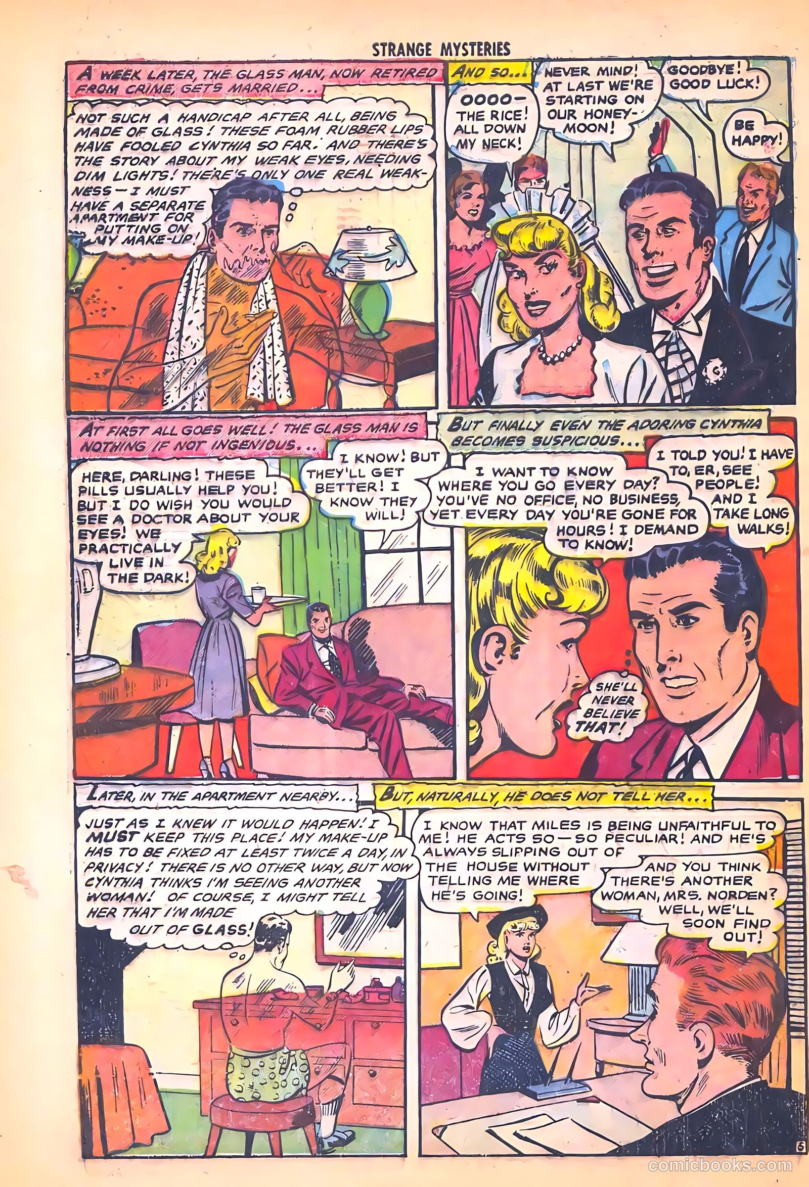 Strange Mysteries #15 (1954) — page 32