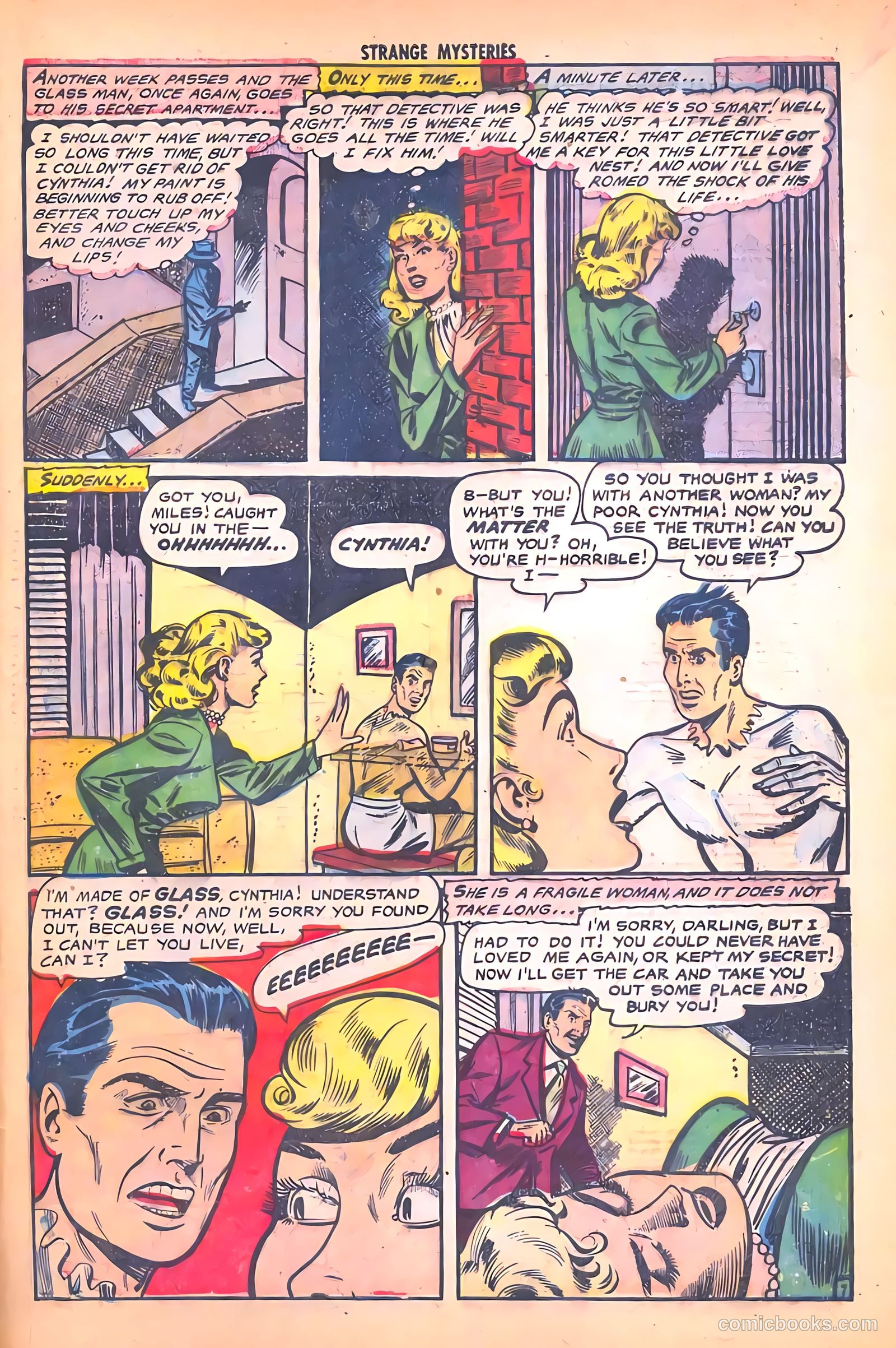 Strange Mysteries #15 (1954) — page 33